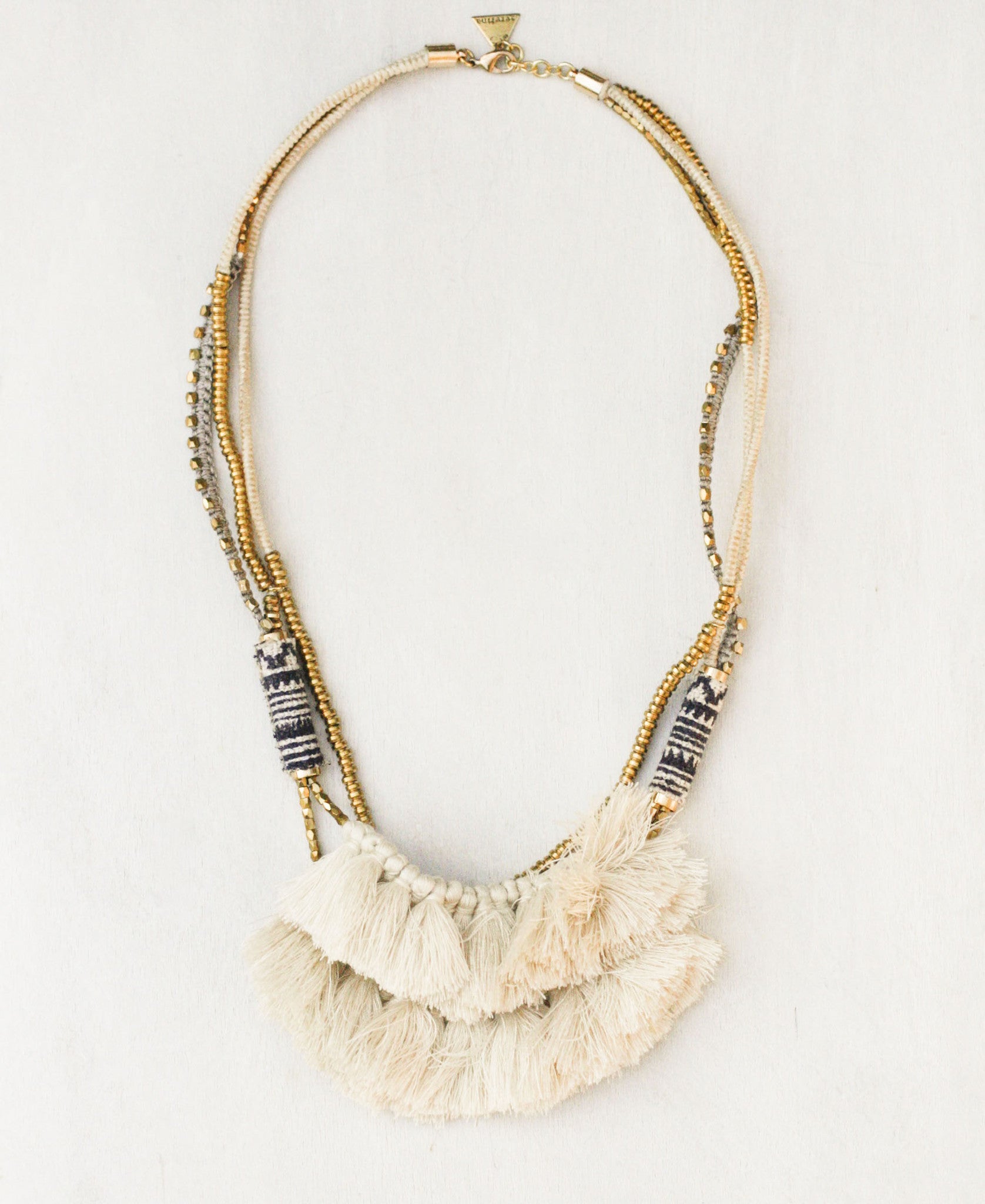 Exquisite Hmong Tassel Statement Necklace - Handmade Ethnic Jewelry for Women - Perfect for Boho Festivals, Weddings & Special Occasions