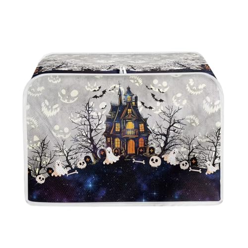 Halloween Castle with Ghost-Grey and Blue