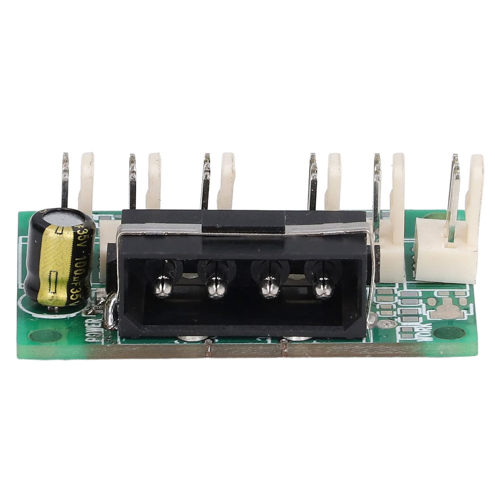 FC-D012-P000 Fan Hub with Air Volume Adjustment - High Performance Computer Fan Controller for PC & Industrial Cases | Perfect for Gaming Rigs, Workstations & Server Cooling Systems