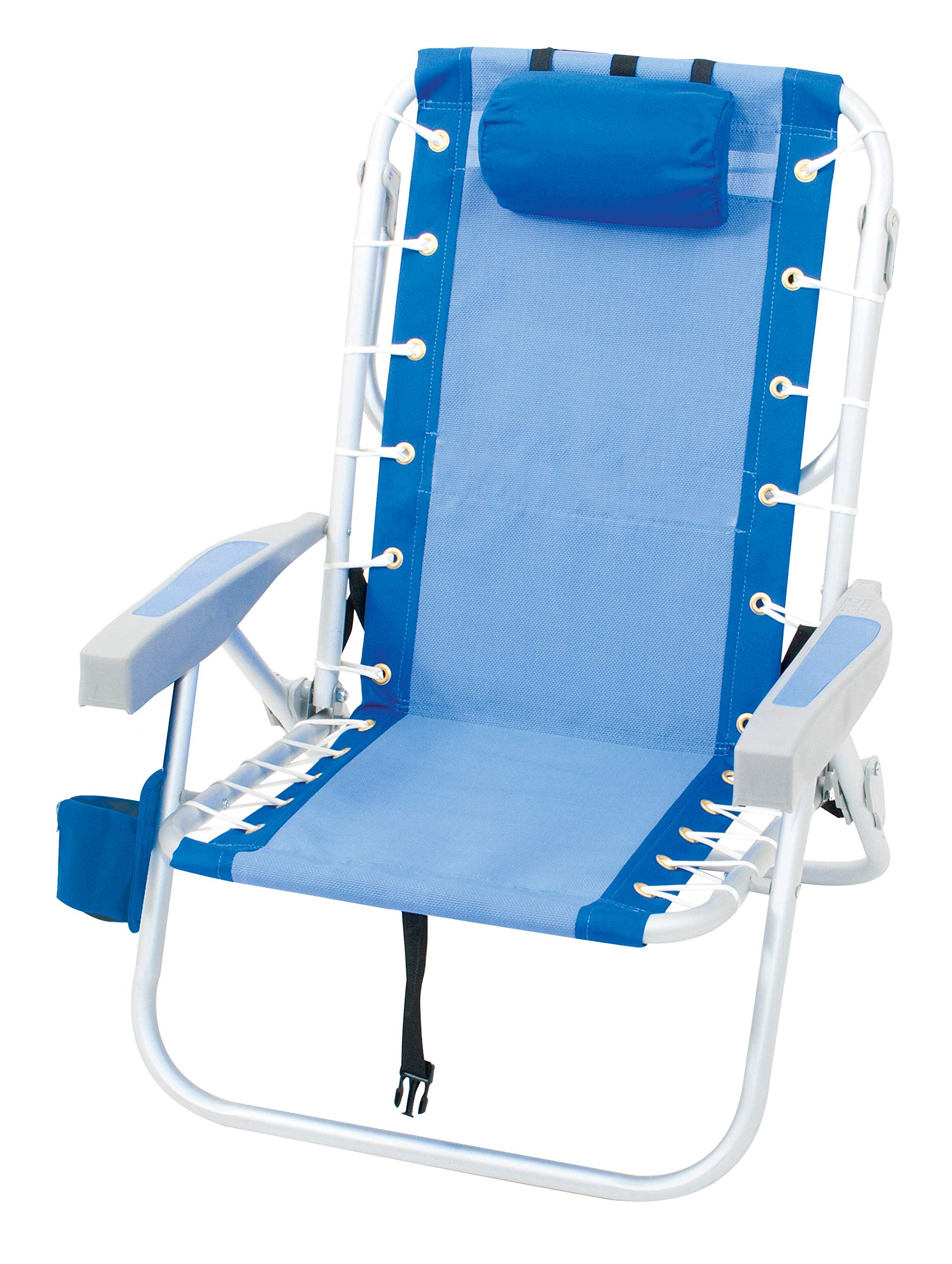 Rio Gear Ultimate Backpack Chair with Built-in Cooler - Portable Outdoor Camping, Beach, Picnic, and Sports Event Seat with Storage