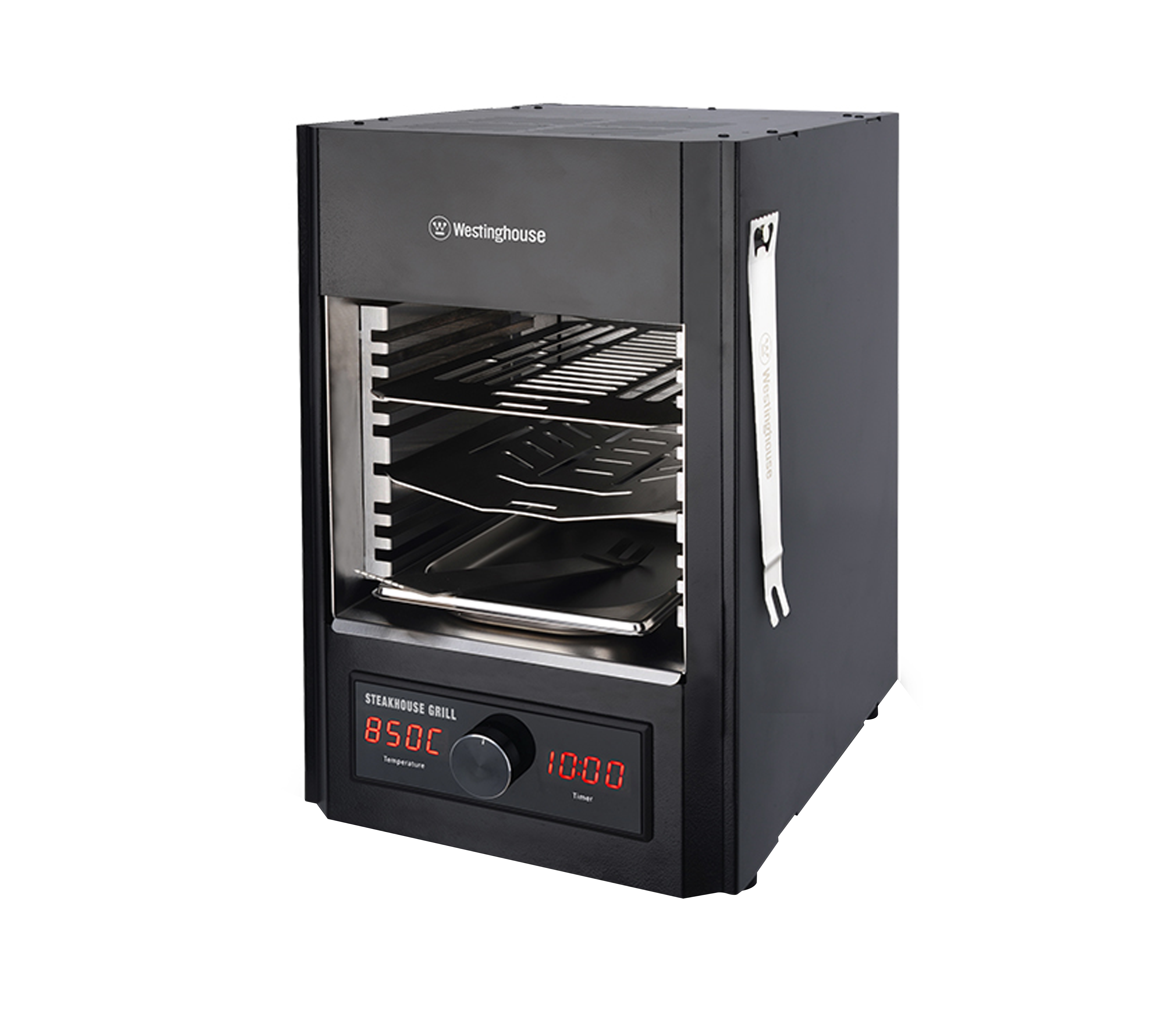 Westinghouse WKSTM216 Electric Grill - Indoor/Outdoor Portable BBQ Grill for Backyard, Camping & Tailgating - Perfect for Grilling Burgers, Steaks & Vegetables