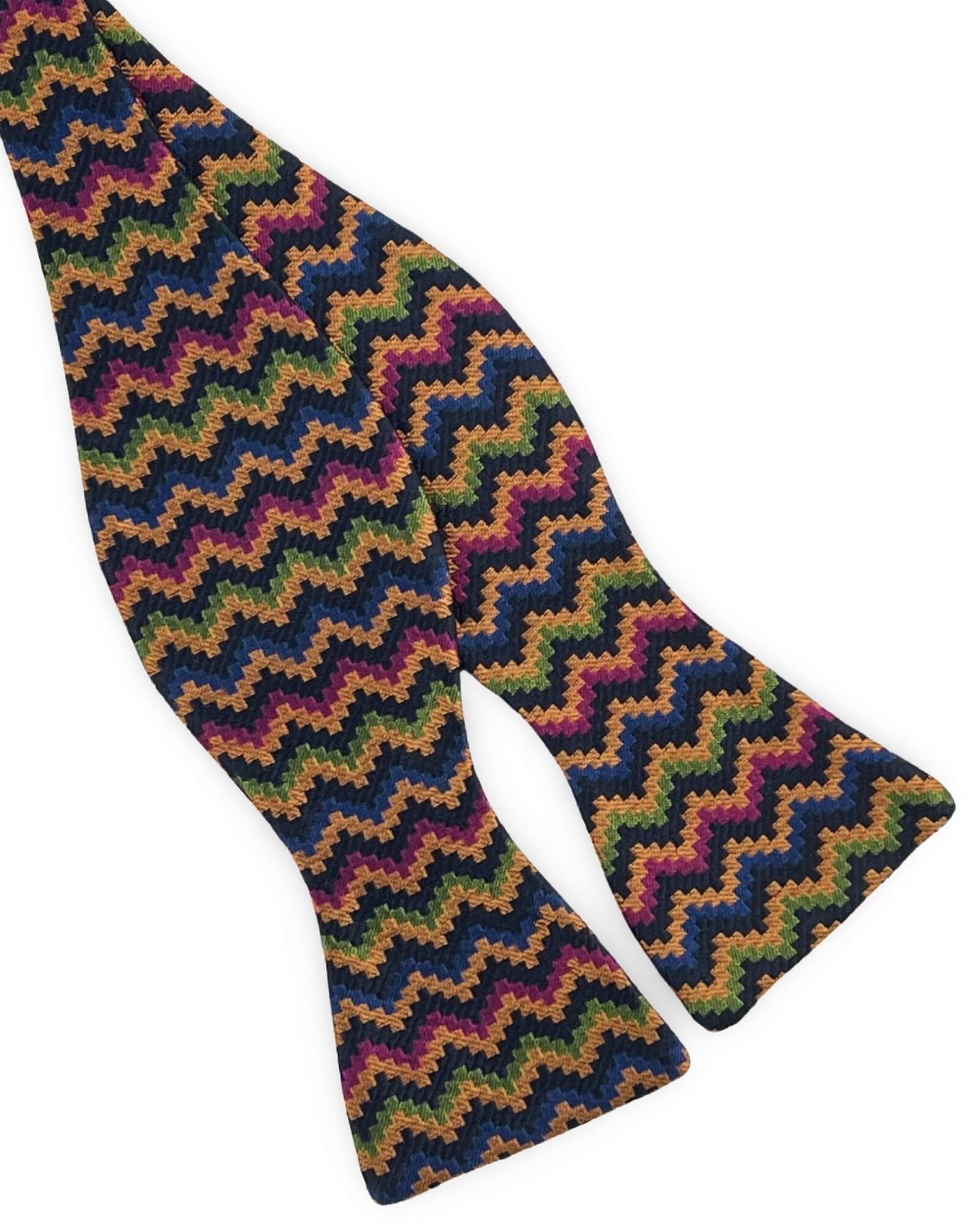 DÉCLIC Empoli Pattern TYO Bow Tie - Stylish & Elegant Men's Fashion Accessory for Weddings, Parties & Formal Events
