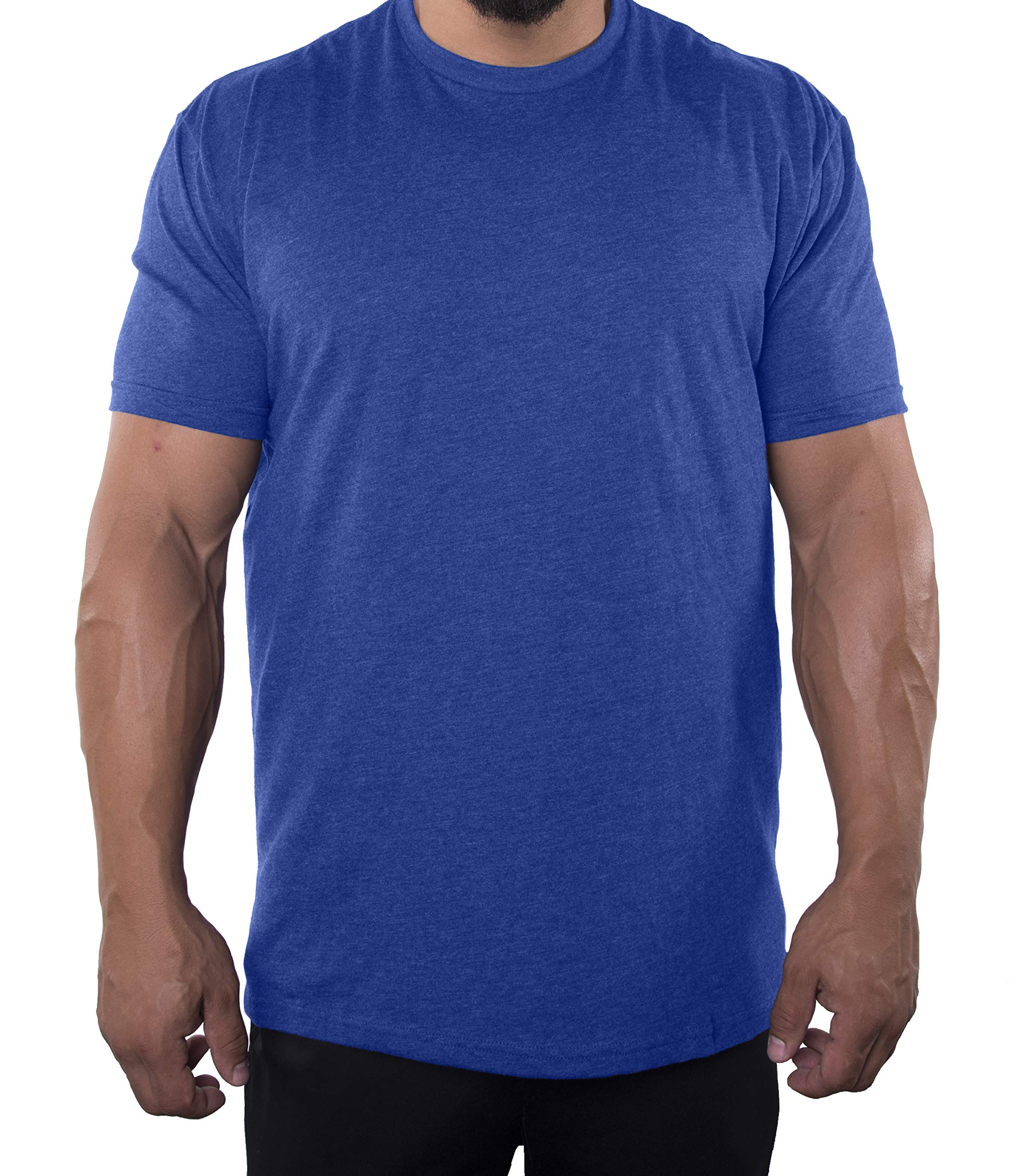 Premium Mato & Hash Men's T-Shirts - Soft Cotton Blend Crew Neck Tees for Casual Wear | Comfortable Everyday Shirts for Work, Gym & Weekend Outfits