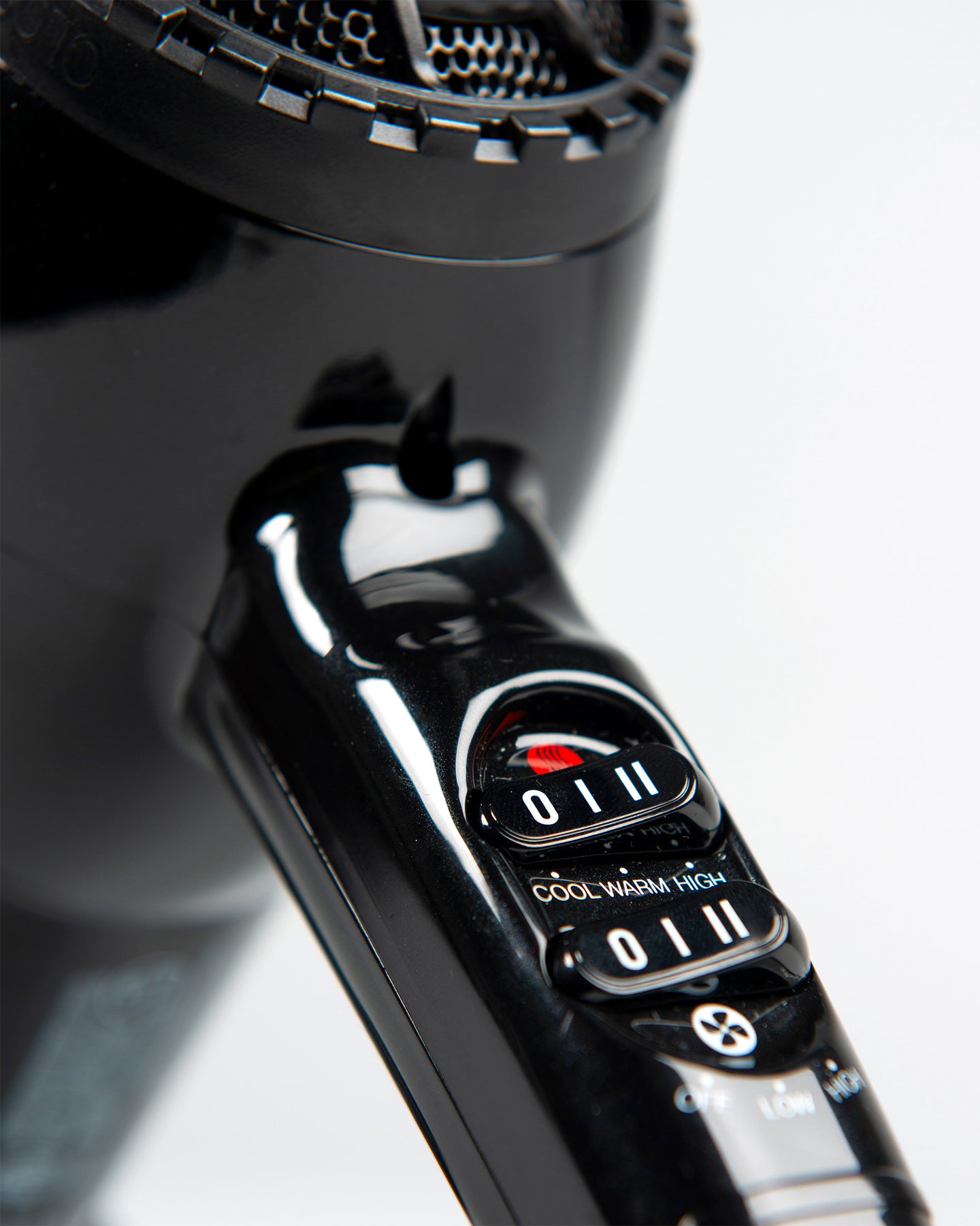 Professional 1900W Nano Lite Pro Hair Dryer - Fast Drying, Lightweight & Quiet - Perfect for Home, Salon & Travel - Black