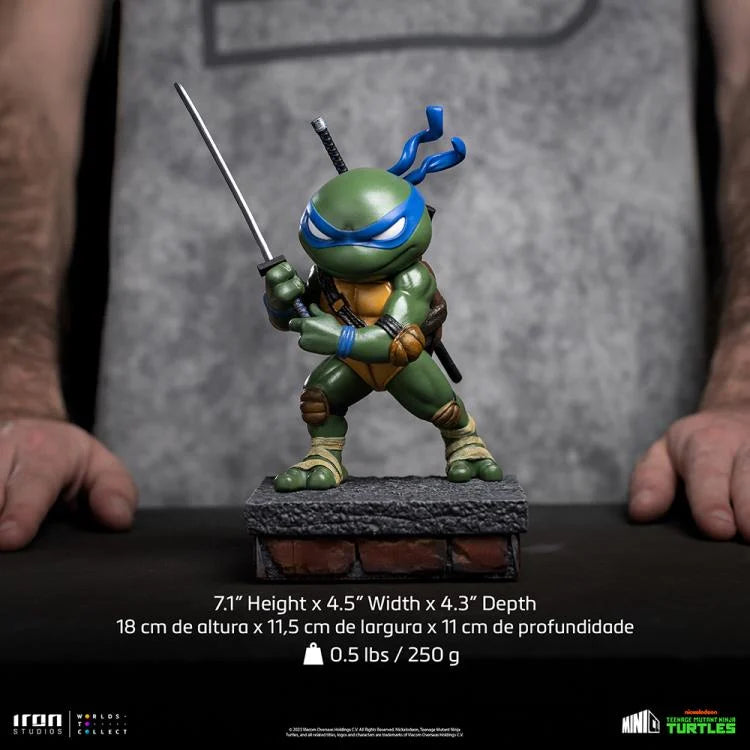 Teenage Mutant Ninja Turtles Leonardo Action Figure - SDCC 2023 PX Previews Exclusive Collectible Mini Figure for TMNT Fans | Perfect for Display, Gifts & Comic Con Collections