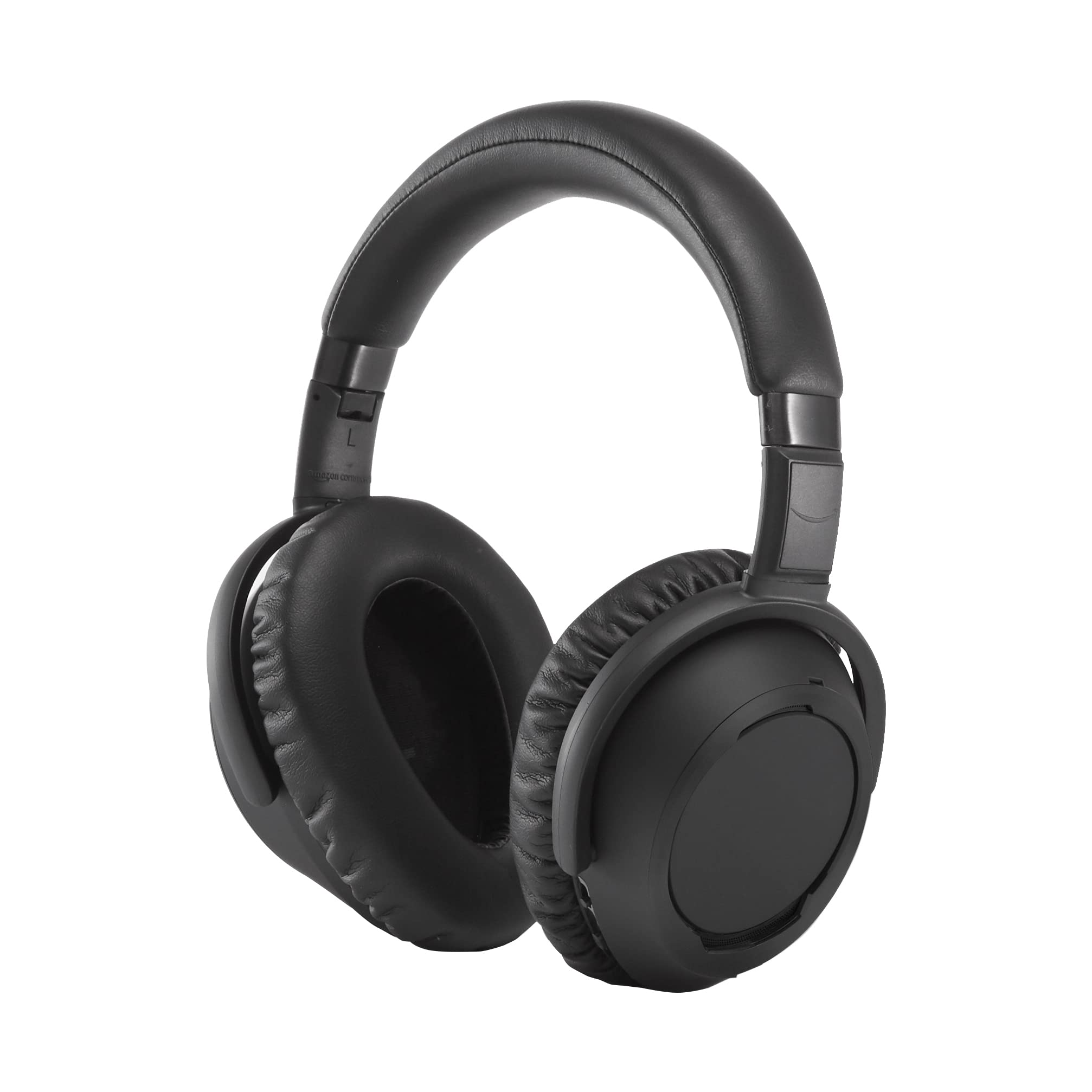AmazonCommercial Wireless Noise Cancelling Bluetooth Headphones - Over-Ear Headset with Mic for Work, Travel & Gym - 30H Battery Life