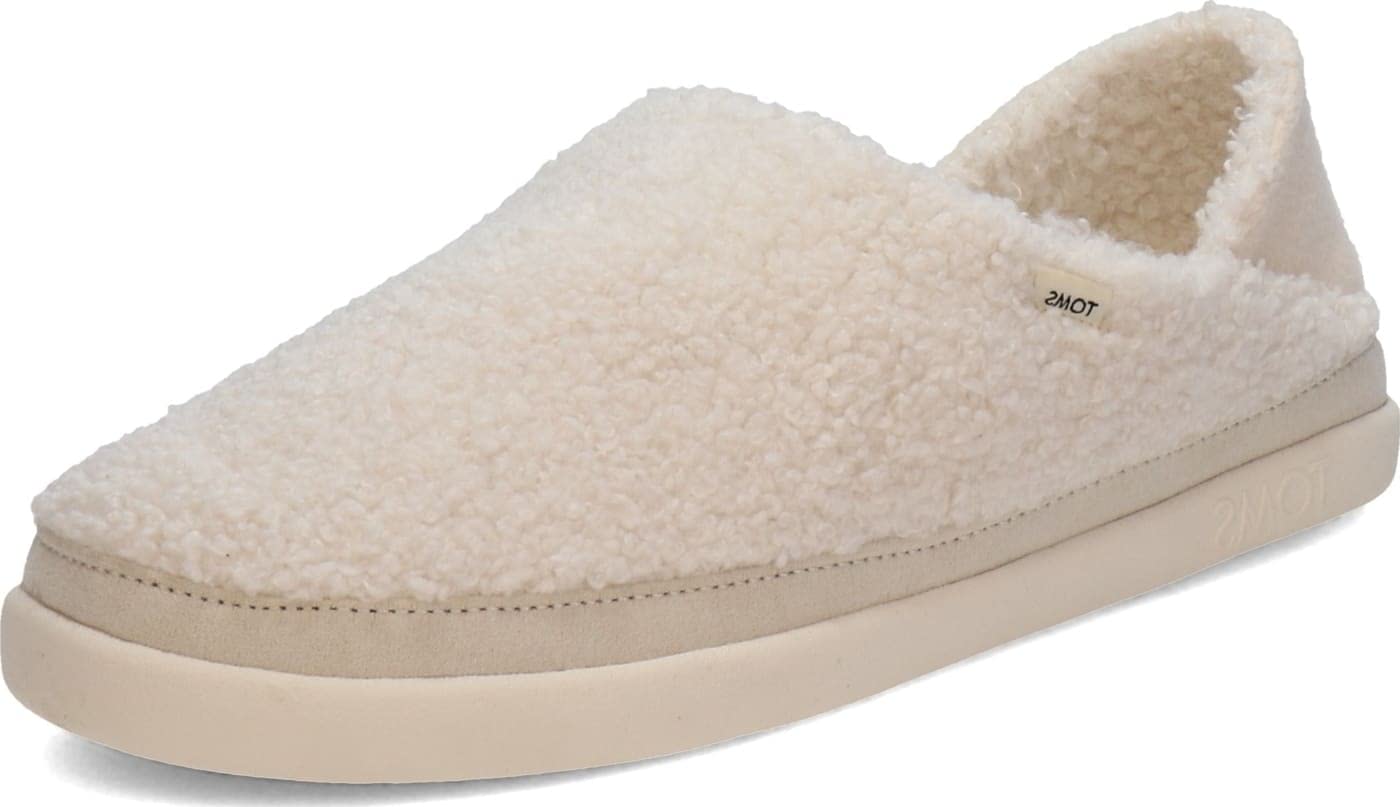 TOMS Women's Ezra Waffle Knit Clog Slippers - Comfortable House Shoes for Women, Cozy Indoor/Outdoor Slides for Relaxing at Home, Lounging or Quick Errands