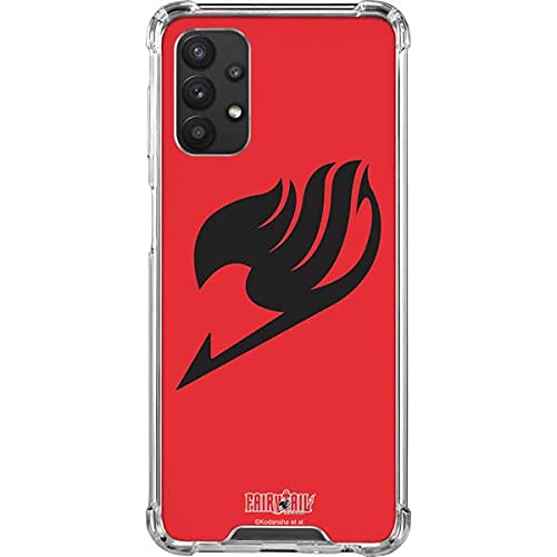 Funimation Fairy Tail Emblem Clear Phone Case for Samsung Galaxy A32 5G - Slim Protective Cover with Officially Licensed Anime Design - Perfect for Anime Fans, Cosplay Events & Daily Use