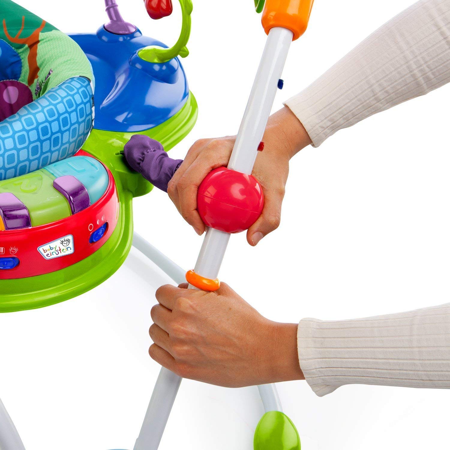 Baby Einstein Activity Jumper with Lights & Music - for 6+ Months (25lbs) - Playtime Fun