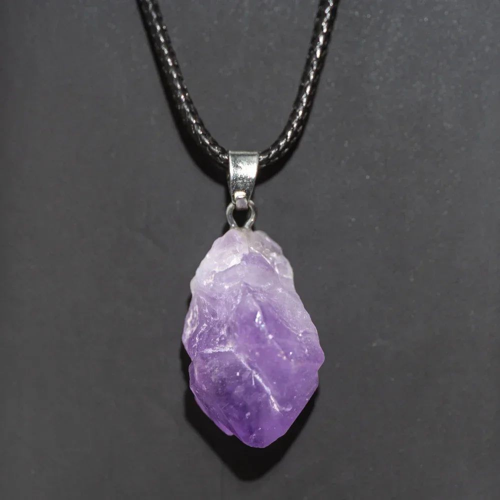 Firestone Pendant Necklace - Genuine Natural Stone Jewelry for Women | Perfect for Everyday Wear, Gifts & Special Occasions