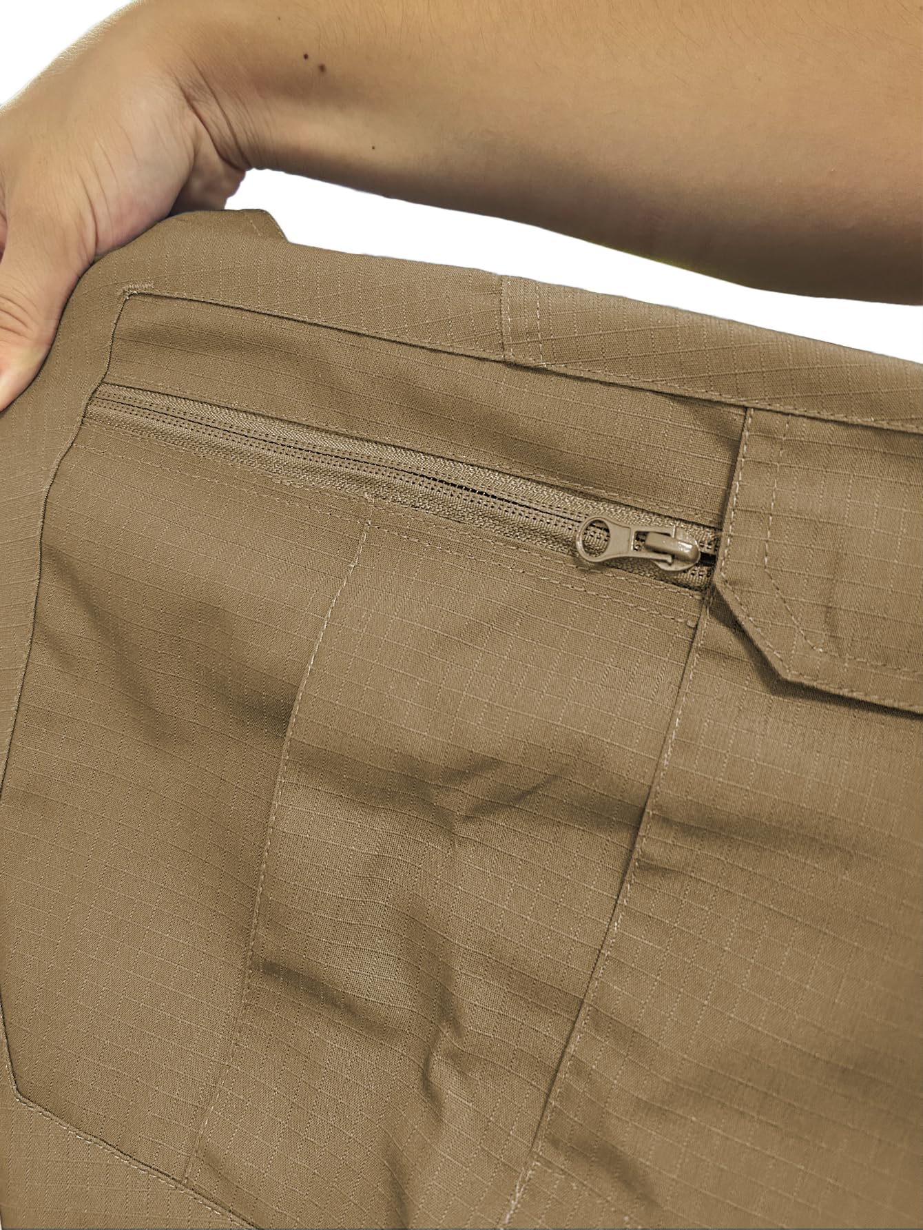 AUTIWITUA Men's Tactical Pants - Water Resistant Cargo Pants for Outdoor Hiking, Work & Casual Wear - Lightweight Durable No Belt Design - Perfect for Camping, Hunting & Everyday Use