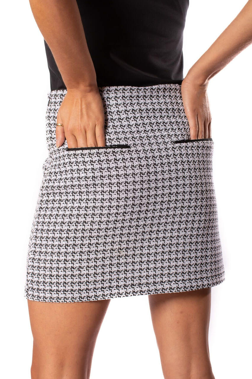 Textured Weave Skort for Women - Stylish Athletic Skirt with Shorts - Perfect for Running, Tennis, Yoga & Casual Wear
