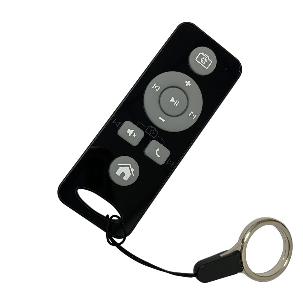 BT Multimedia Music Player Remote Control - Play, Pause, Next/Prev Track, Volume & Mute - Compatible with iOS iPhone, iPad, Android Smartphones, Tablets, Sony & FiiO Players | Perfect for Home, Car & Office Use