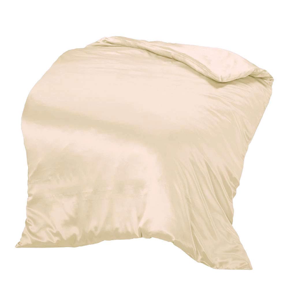 THXSILK 100% Pure Mulberry Silk Duvet Cover - Organic Crib Bedding, Ultra Soft & Smooth, 35