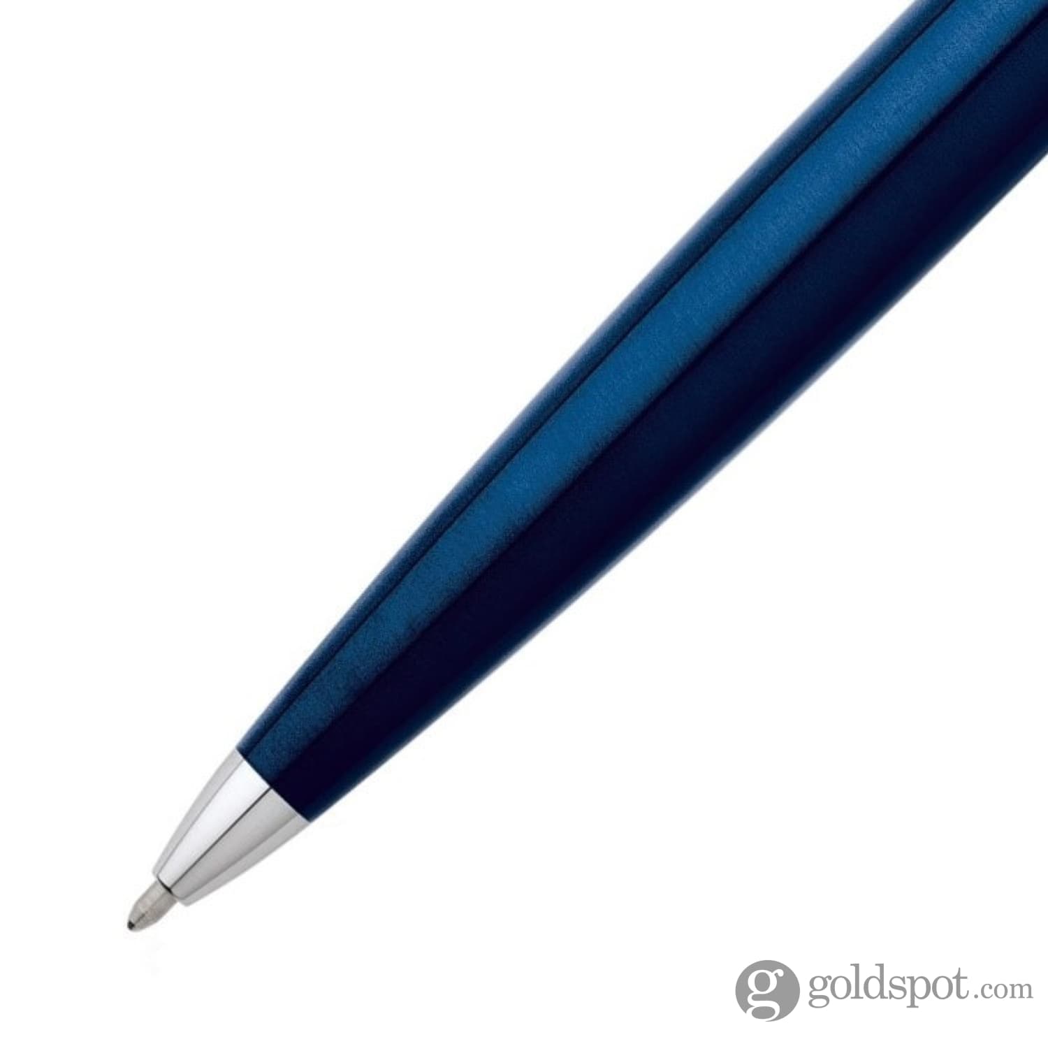 Premium Cross ATX Ballpoint Pen - Translucent Blue Lacquer Finish - Smooth Writing for Office, School & Gift Giving