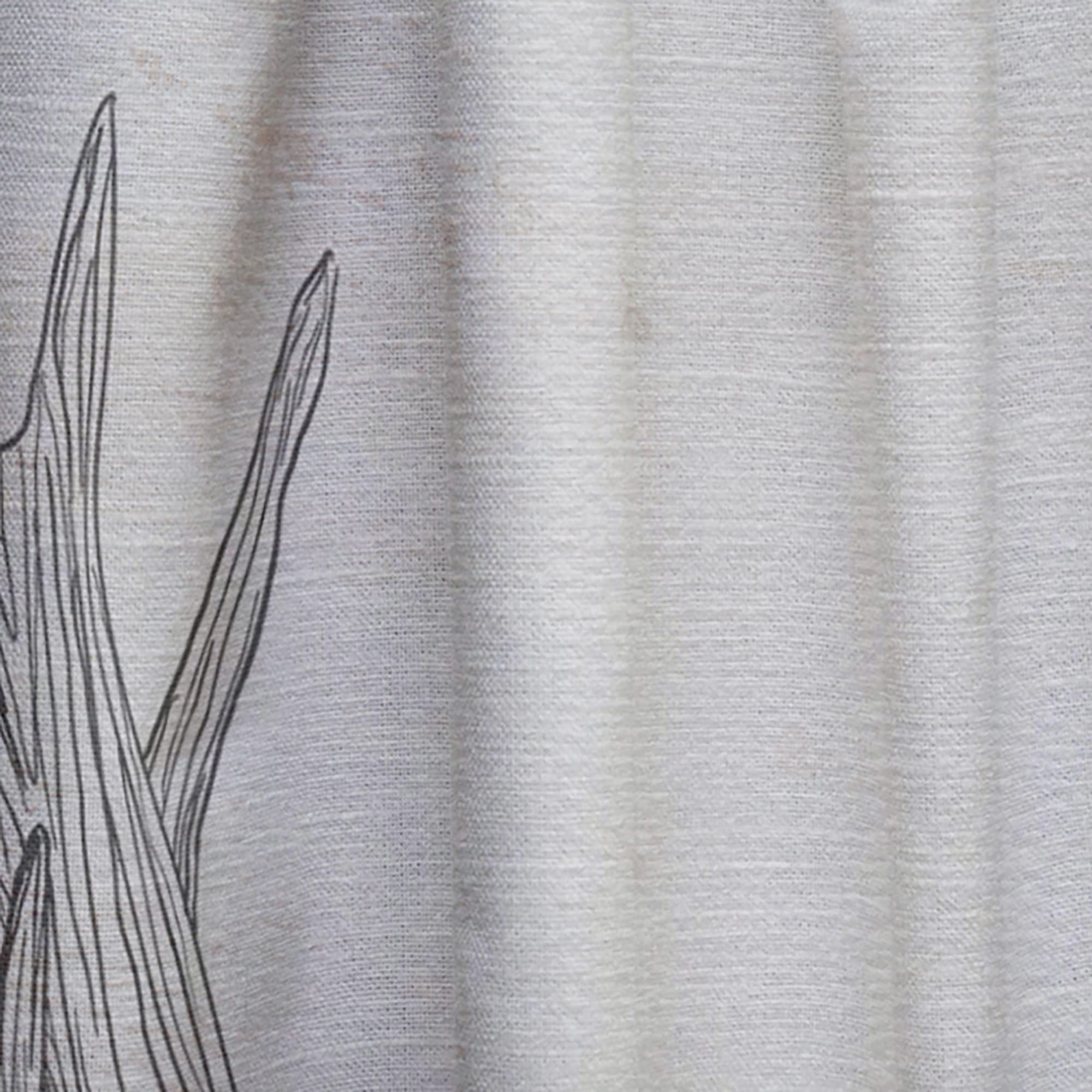 DesignQ Thermal Insulated Curtains - Deer Wild & Beautiful IV - 52x108 Single Panel for Bedroom & Living Room - Energy Saving, Blackout Drapes for Home Decor