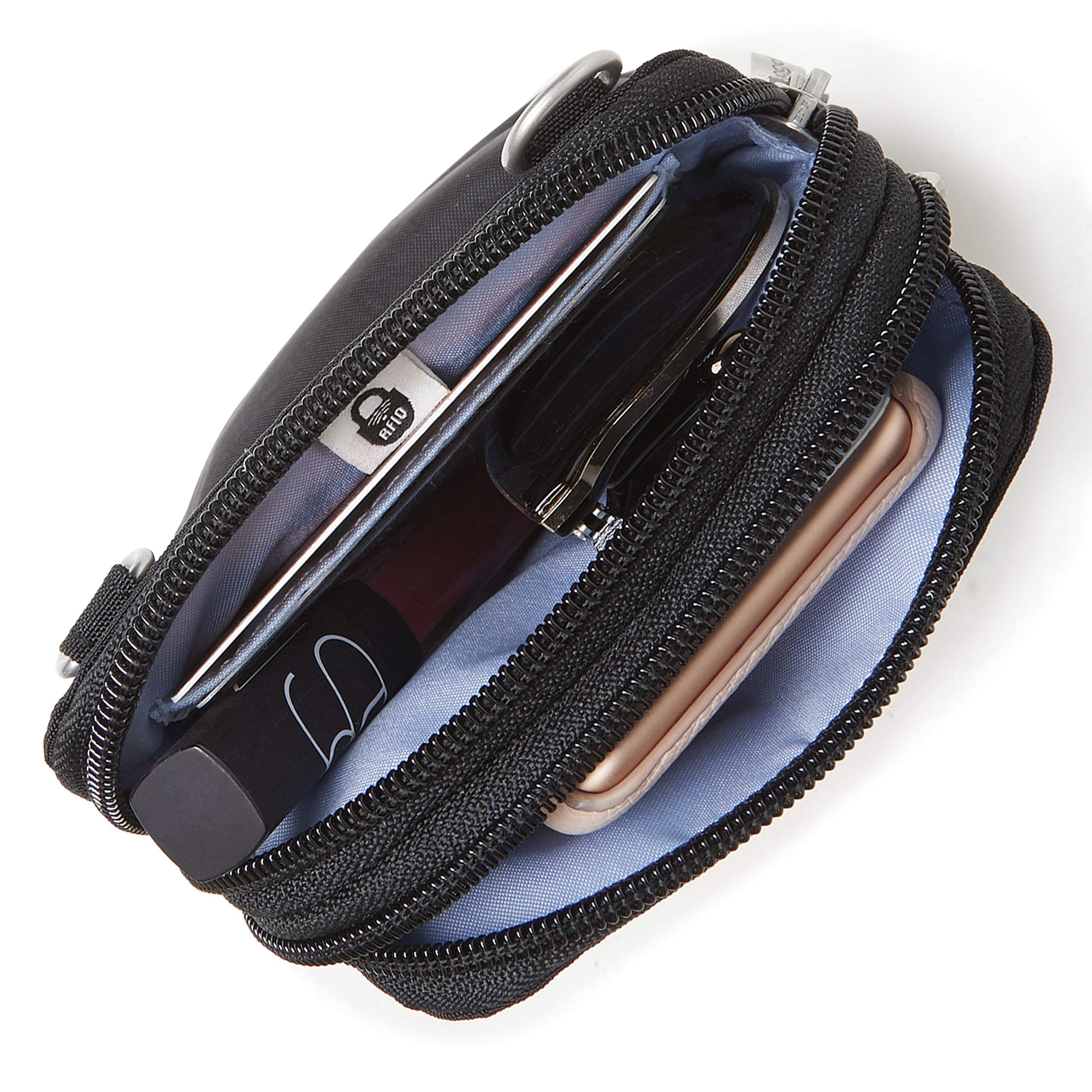Baggallini Take Two Bryant RFID Crossbody Bag for Women - Anti-Theft Travel Purse with Adjustable Strap, Lightweight & Water-Resistant - Perfect for Commuting, Shopping & Travel