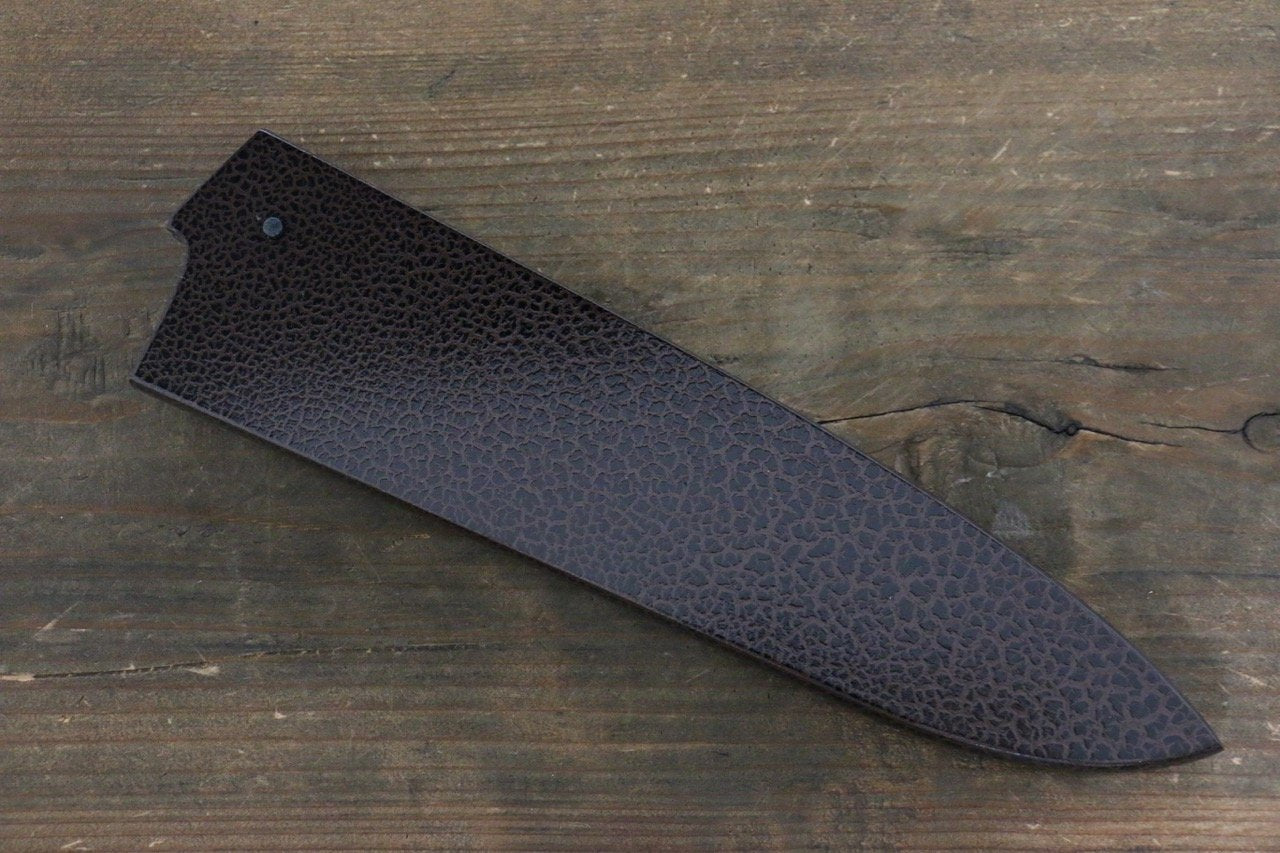 Premium 180mm Gyuto Chef Knife Sheath - Matsukawa Saya with Plywood Pin | Protective Storage for Japanese Kitchen Knives | Perfect for Home Chefs & Professional Kitchens