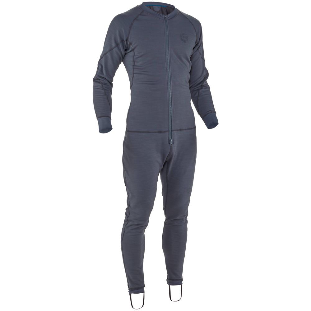 NRS H2Core Expedition Weight Men's Union Suit Liner - Thermal Base Layer for Cold Weather Camping & Outdoor Activities (Closeout) - Perfect for Hiking, Hunting, and Winter Sports