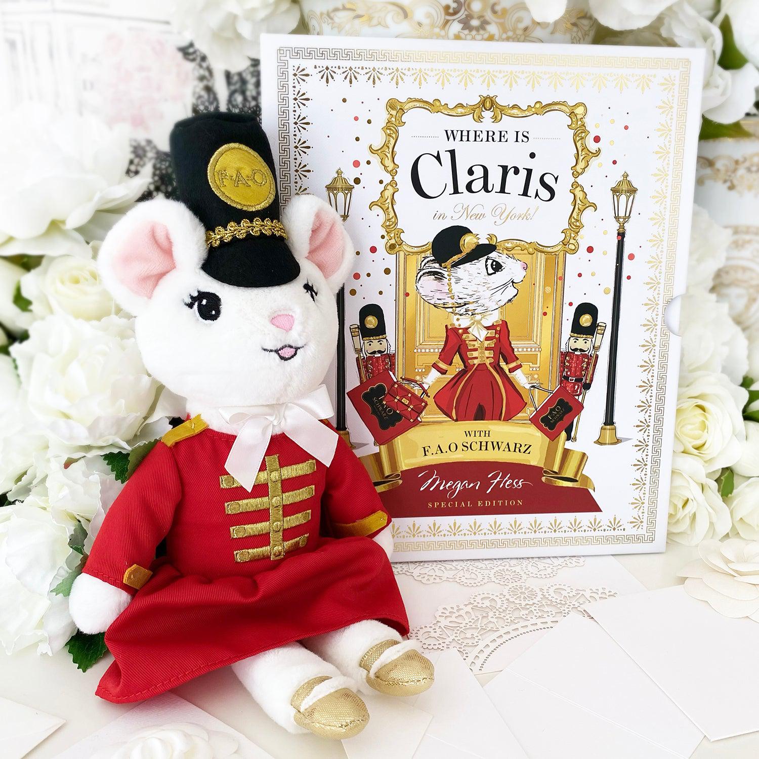 FAO Schwarz Toy Soldier Plush Doll - Cute Mouse Stuffed Animal for Kids, Soft Plush Toy for Children's Bedroom Decor & Gift Ideas | Perfect for Birthday Presents, Nursery Decor, and Collectible Display