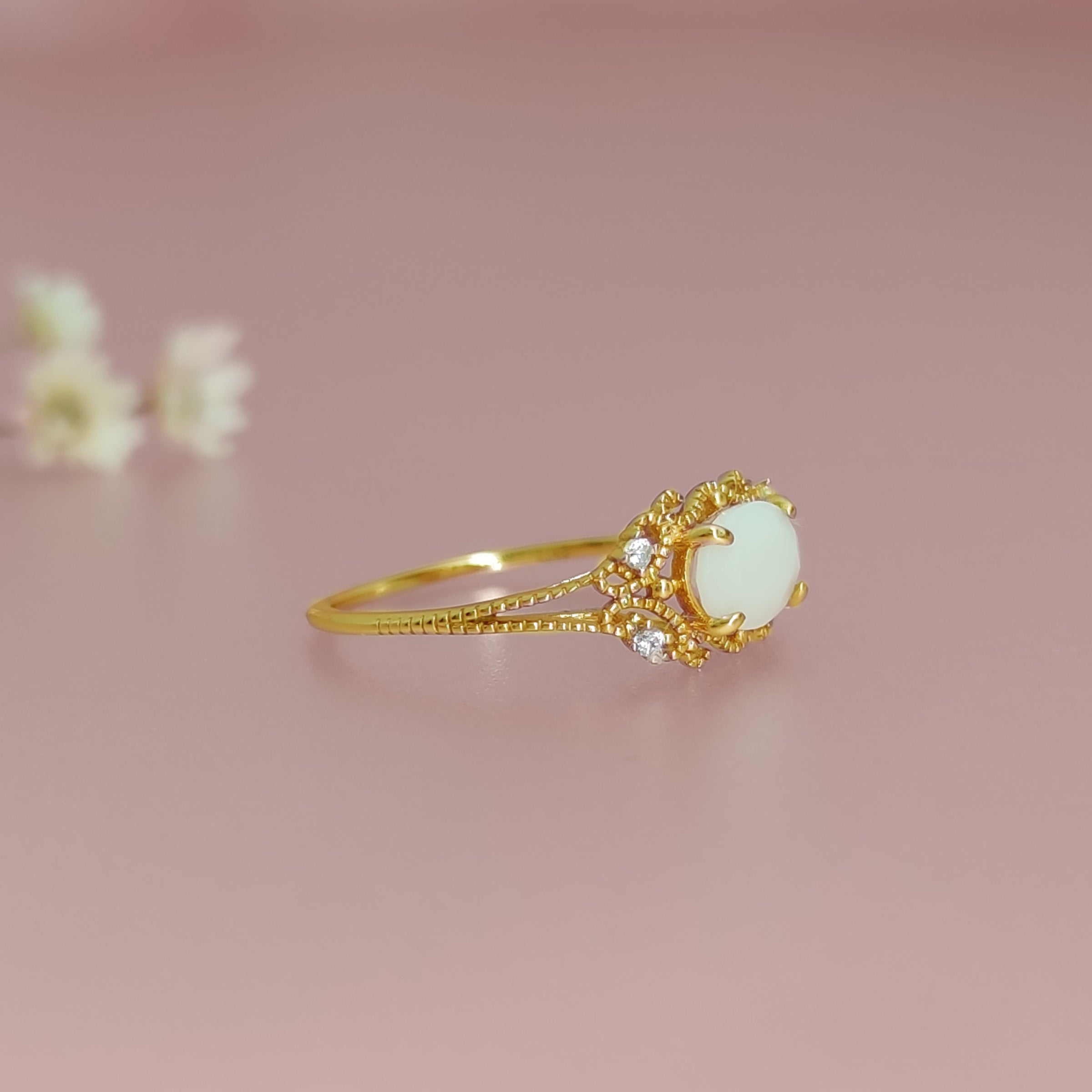 Enchanted Lace Breastmilk Jewelry - Handmade Keepsake Ring for Nursing Mothers - Perfect for Breastfeeding Moms, Newborn Baby Gift & Memorial Jewelry - Ideal for Mother's Day, Baby Shower & Special Occasions