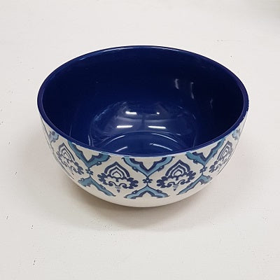 70% Off Moroccan Embossed Ceramic Soup Bowls - Handcrafted Rustic Dinnerware Set for Soup, Salad, Pasta & Home Decor
