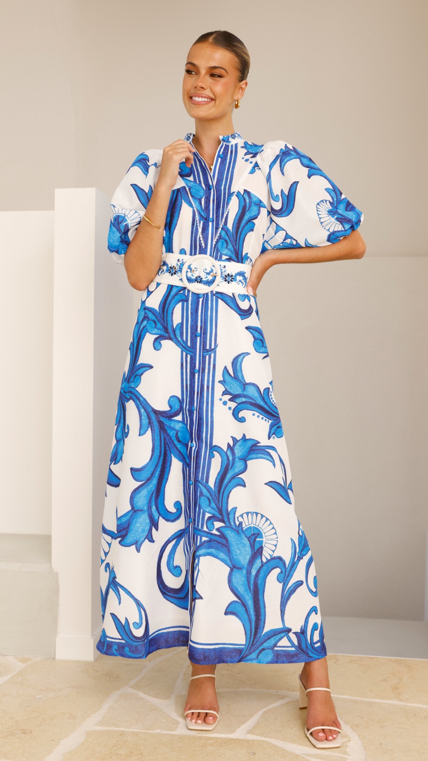 Hedley Maxi Dress Paradise - Flowy Summer Beach Dress for Women, Boho Chic Vacation Outfit | Perfect for Beach Parties, Vacations & Casual Wear