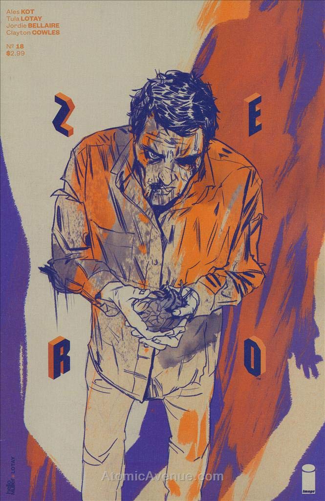 Zero (Image, 2nd Series) #18A VF Comic Book by Ales Kot - Final Issue | Collectible Graphic Novel for Superhero Fans & Comic Collectors | Perfect for Displays, Gifts & Investment