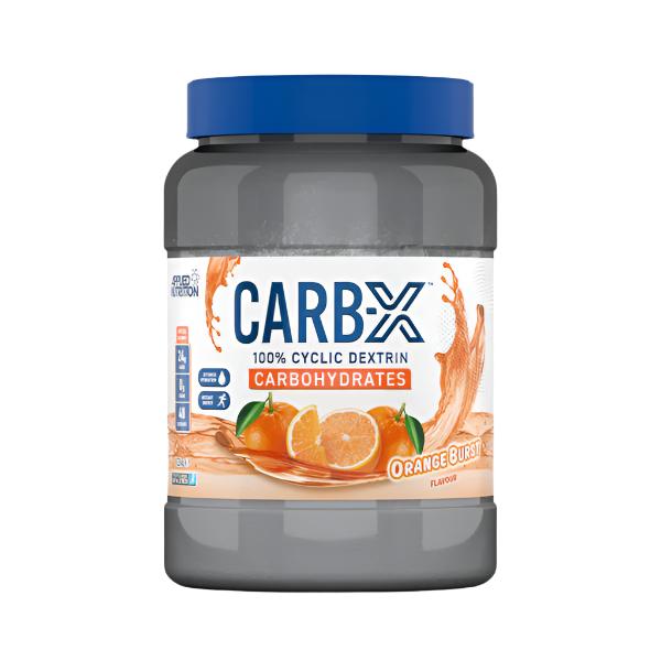 Applied Nutrition Carb X Orange Burst 1200g - High-Performance Carb Supplement for Athletes & Fitness Enthusiasts - Ideal for Pre/Post Workout & Energy Boosting