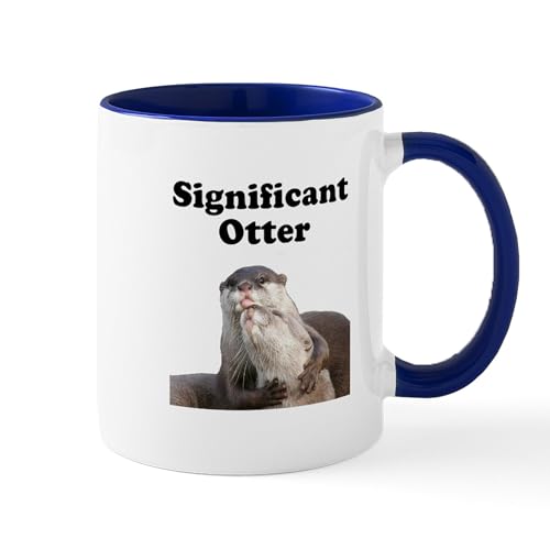 White/Navy Inside - Significant Otter Mug
