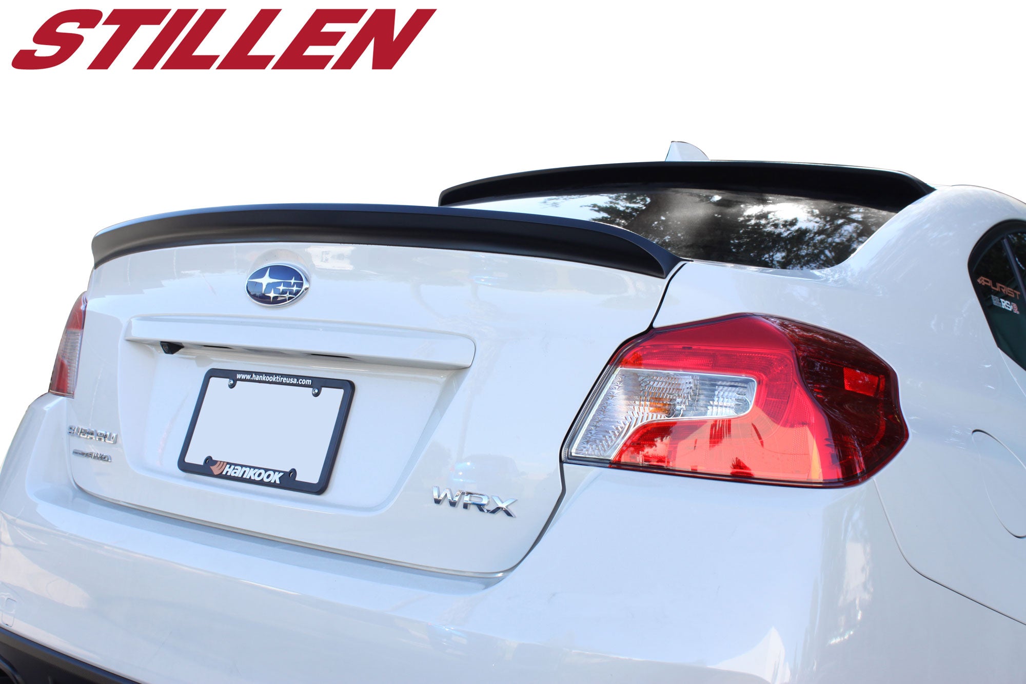 2015-2018 Subaru WRX & WRX STI Sedan Carbon Fiber Roof Wing Spoiler - KB23004 - Enhance Style & Downforce for Street & Track Performance