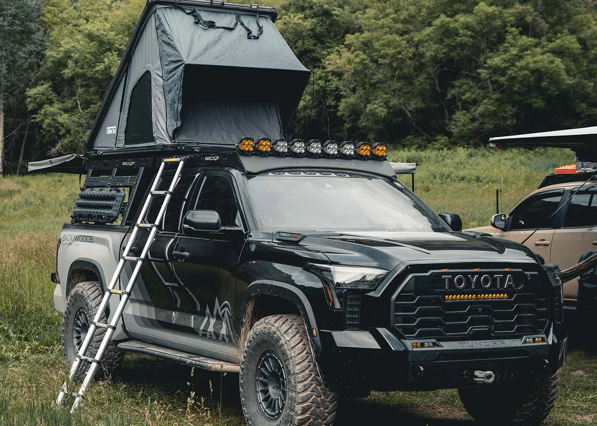 2022+ Toyota Tundra DRIFTR Roof Rack | Heavy-Duty Backwoods Adventure Mods | Perfect for Off-Road Camping & Overlanding Gear Storage