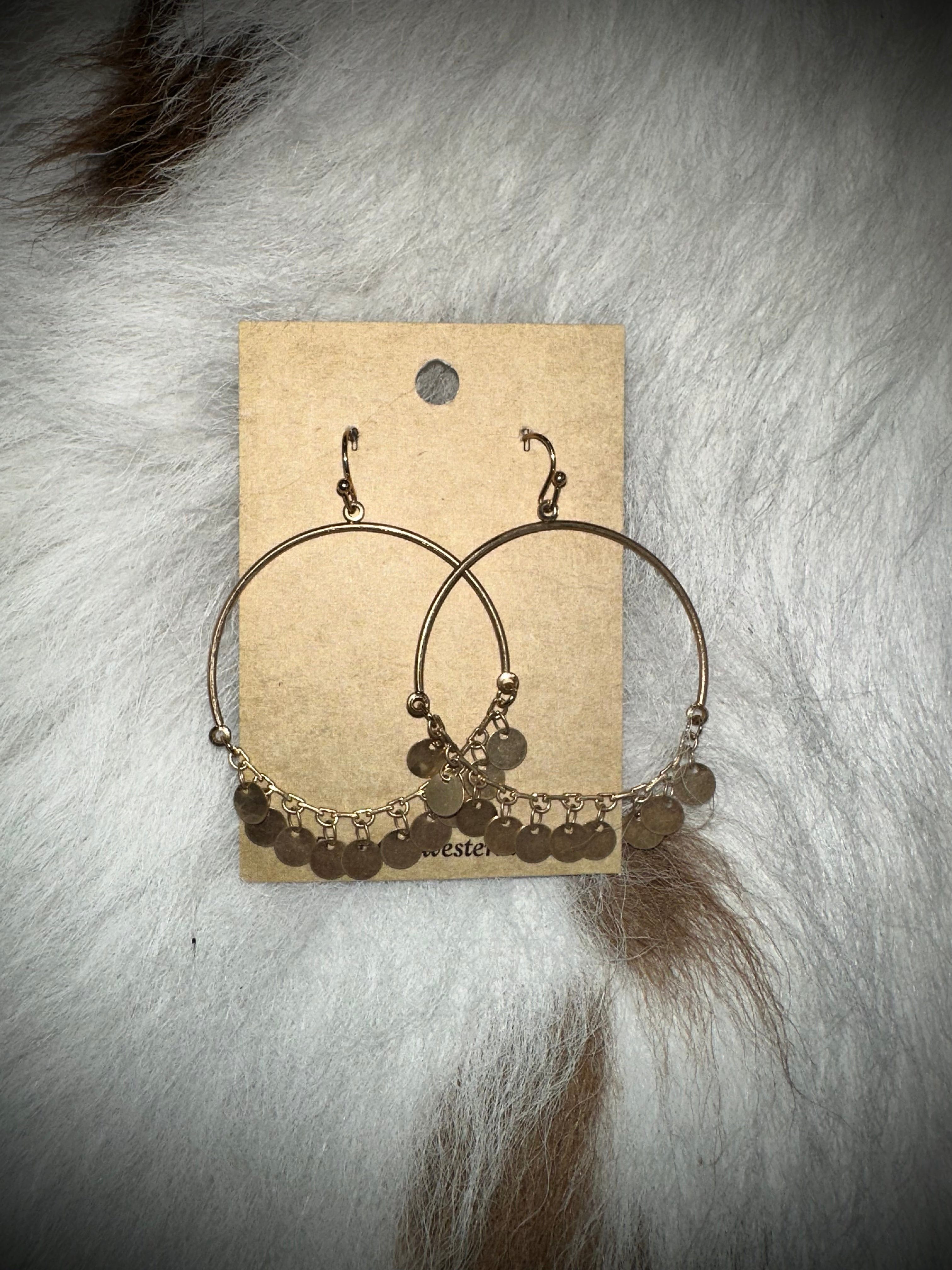 Elegant Dangly Gold Earrings for Women - 14K Gold Plated Drop Earrings - Perfect for Parties, Weddings & Everyday Wear