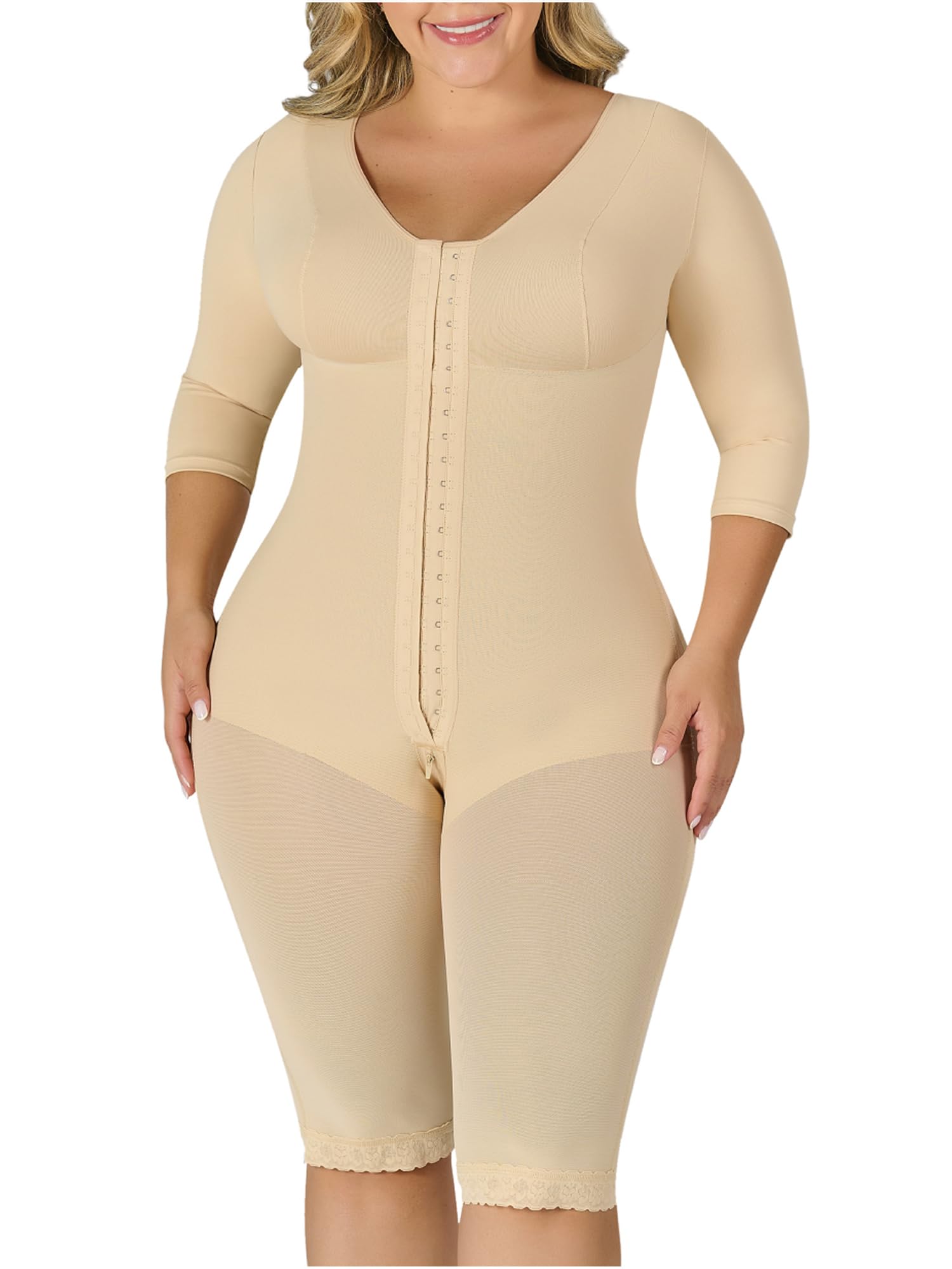 Post-Surgery Compression Garment for Women | Colombian Fajas Shapewear | Tummy Tuck & BBL Recovery | Medical-Grade Waist Trainer for Postpartum & Body Contouring | Ideal for Post-Op Recovery & Everyday Slimming