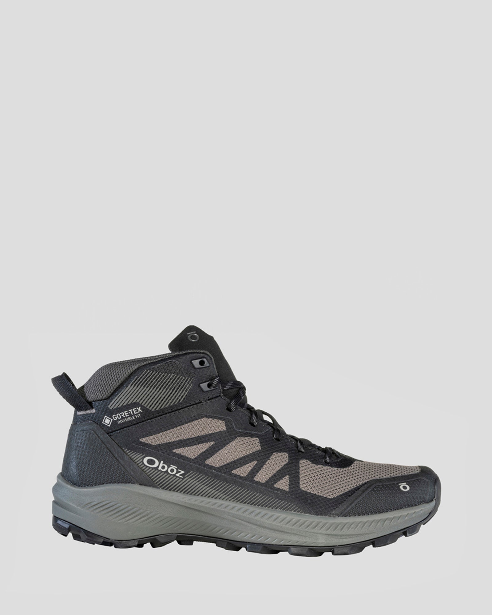 Oboz Katabatic LT Mid GTX Hiking Boots for Men - Waterproof & Lightweight - Black Sea - Perfect for Trail Hiking & Outdoor Adventures