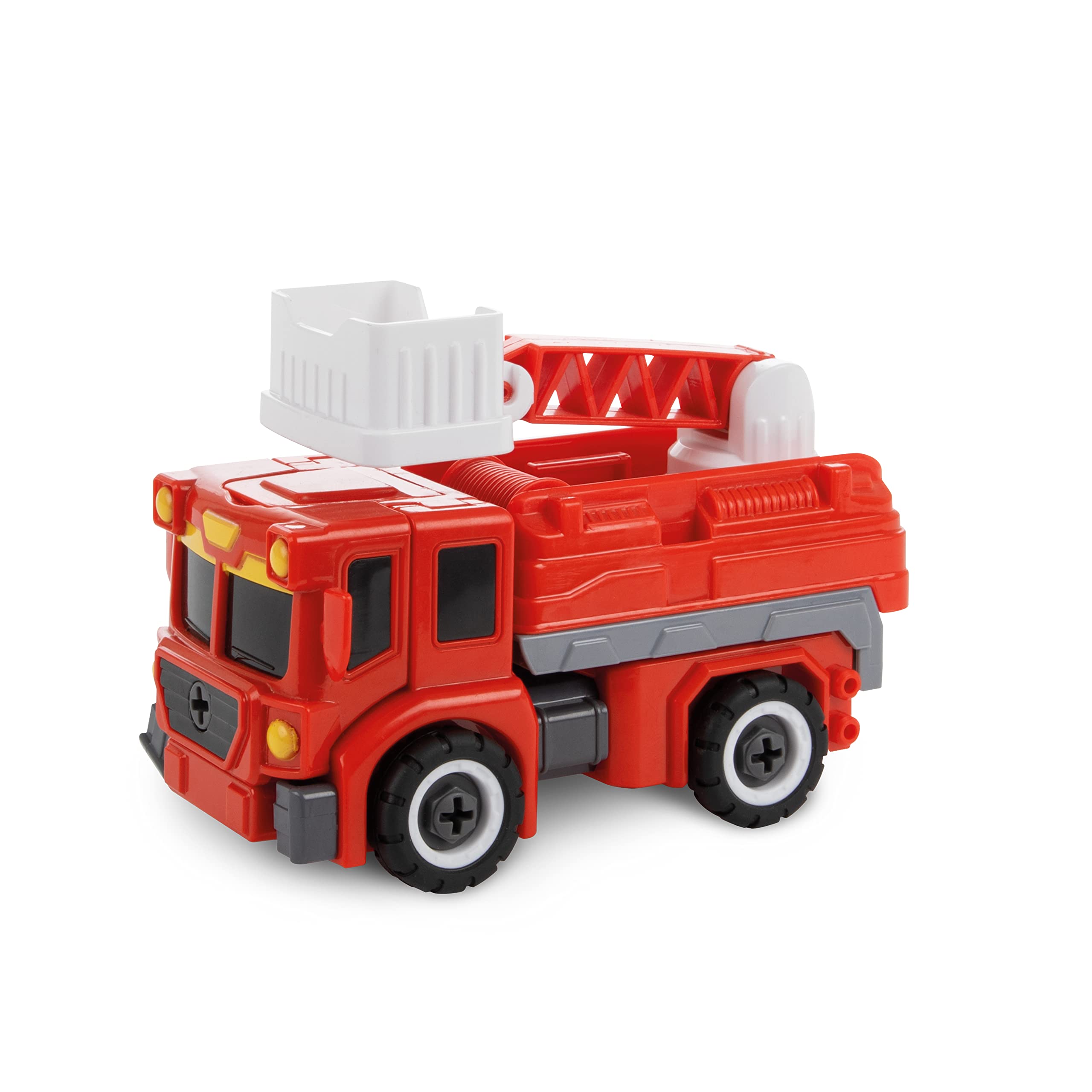 Toi-Toys Roboforces Transforming Robot Fire Truck – Convertible Toy for Kids, STEM Learning & Firefighter Role Play – Perfect for Birthday Gifts & Pretend Play Adventures