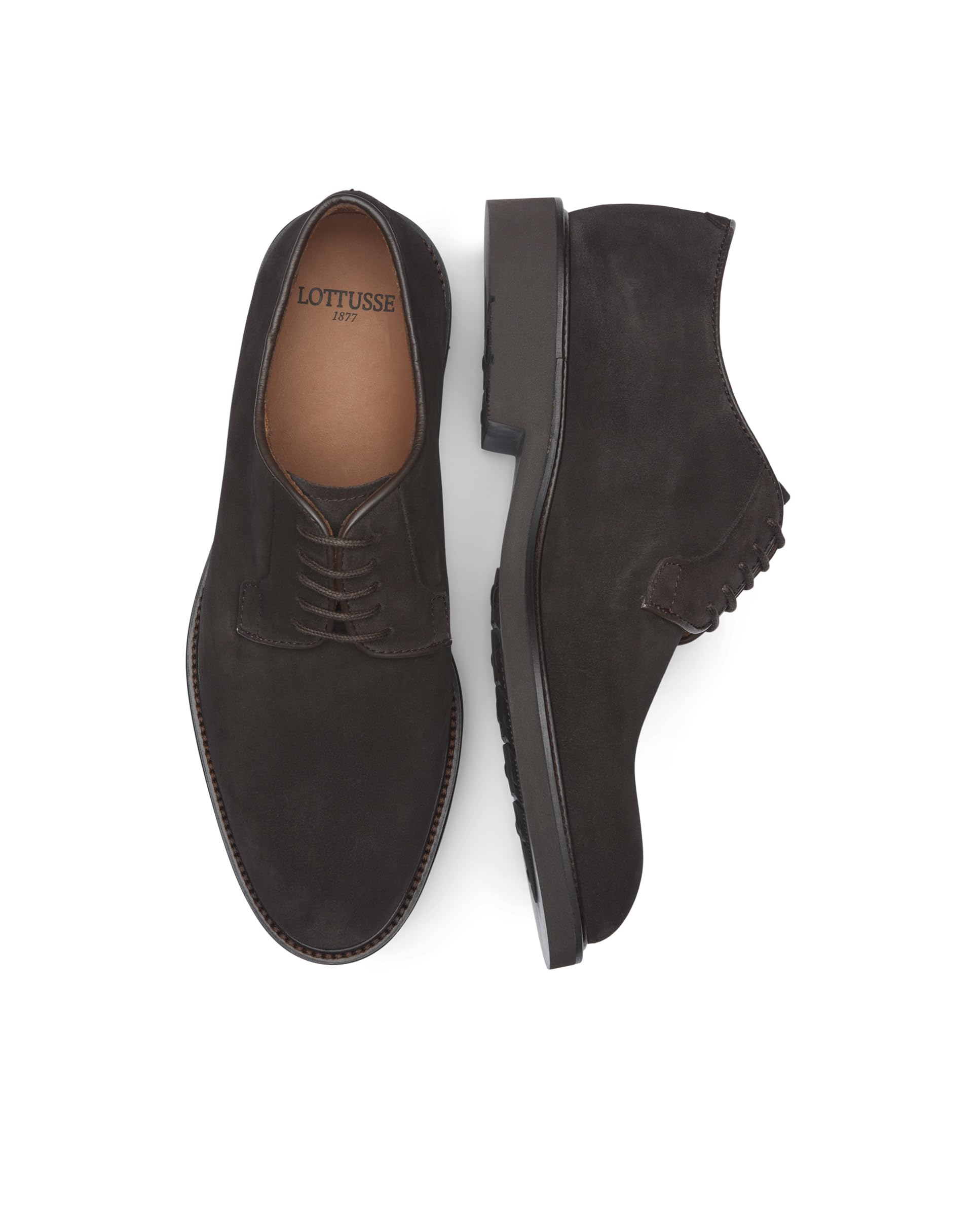 Men's Classic Leather Derby Blucher Shoes - Comfortable & Stylish Dress Shoes for Business, Office & Formal Occasions