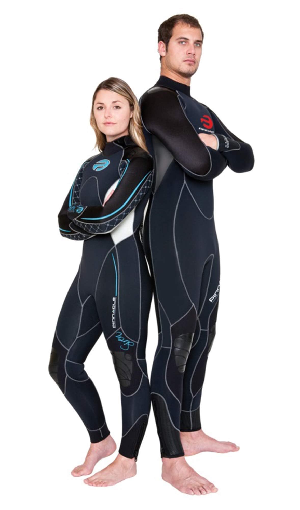 Pinnacle Siren Women's 3mm Neoprene Wetsuit for Surfing, Diving & Swimming | Warm Water Wetsuit for Women | Perfect for Snorkeling, Scuba & Water Sports