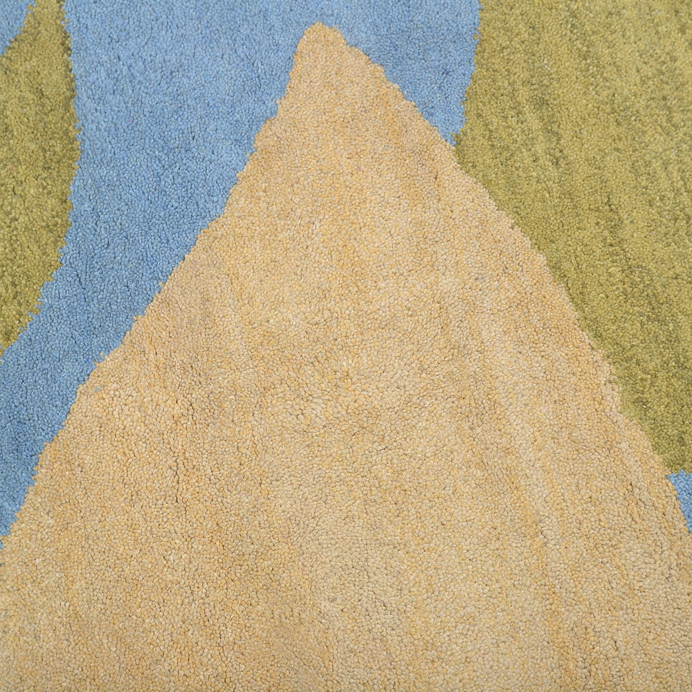 Premium Gentian Hand Tufted Rug - Soft & Durable Wool Area Rug for Living Room, Bedroom - Boho Chic Home Decor