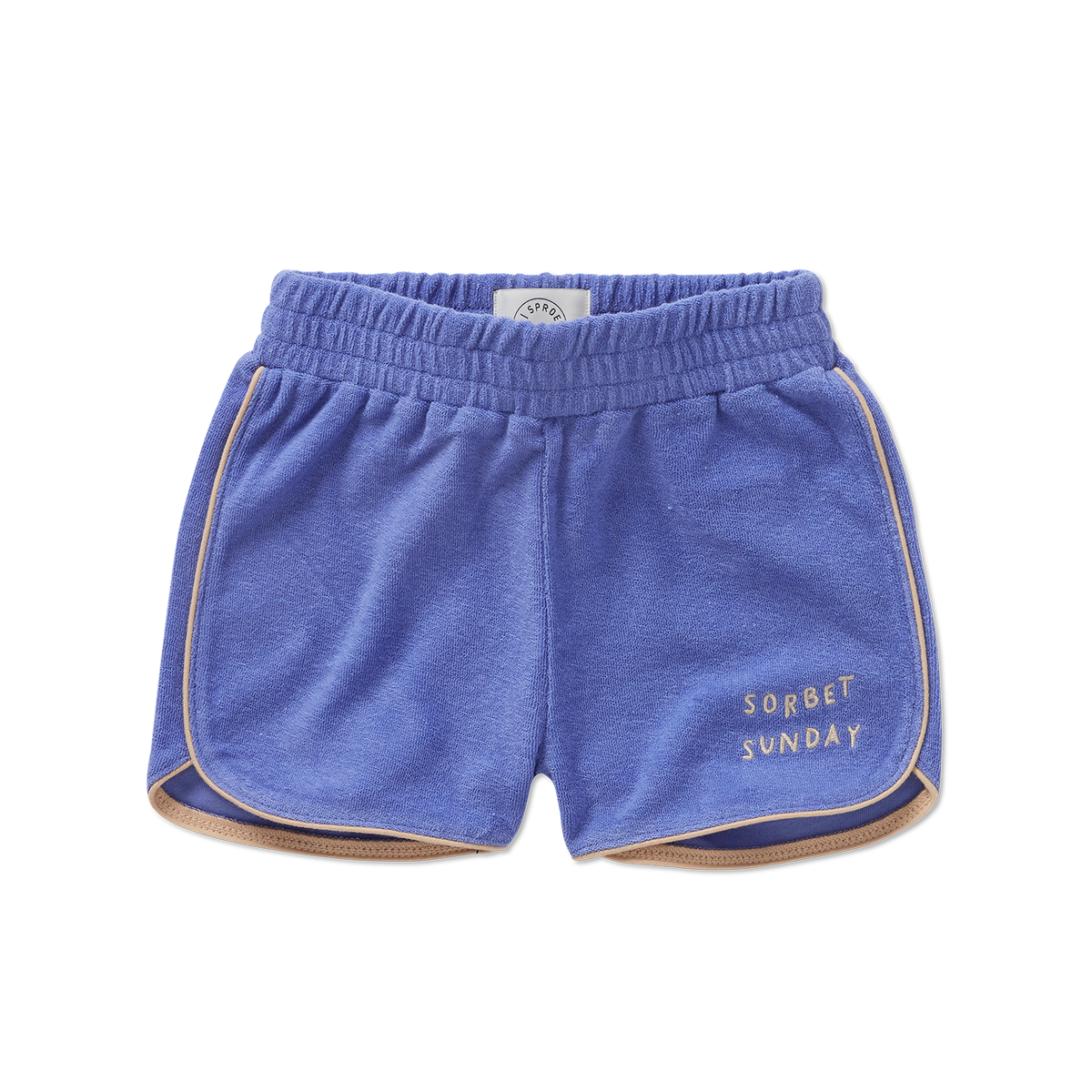 Premium Terry Blue Sport Shorts for Men & Women - Breathable & Comfortable Activewear by Sproet & Sprout - Perfect for Running, Gym Workouts & Casual Wear