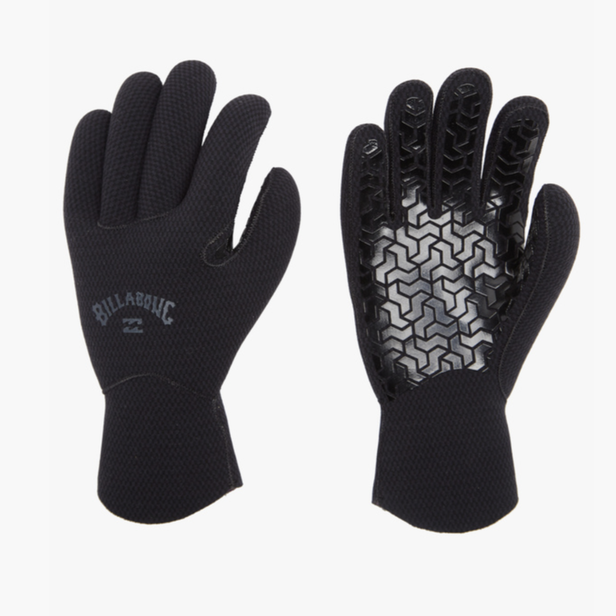 Billabong Furnace 5mm Neoprene 5-Finger Gloves for Surfing, Diving & Cold Water Sports - Winter Waterproof Hand Protection