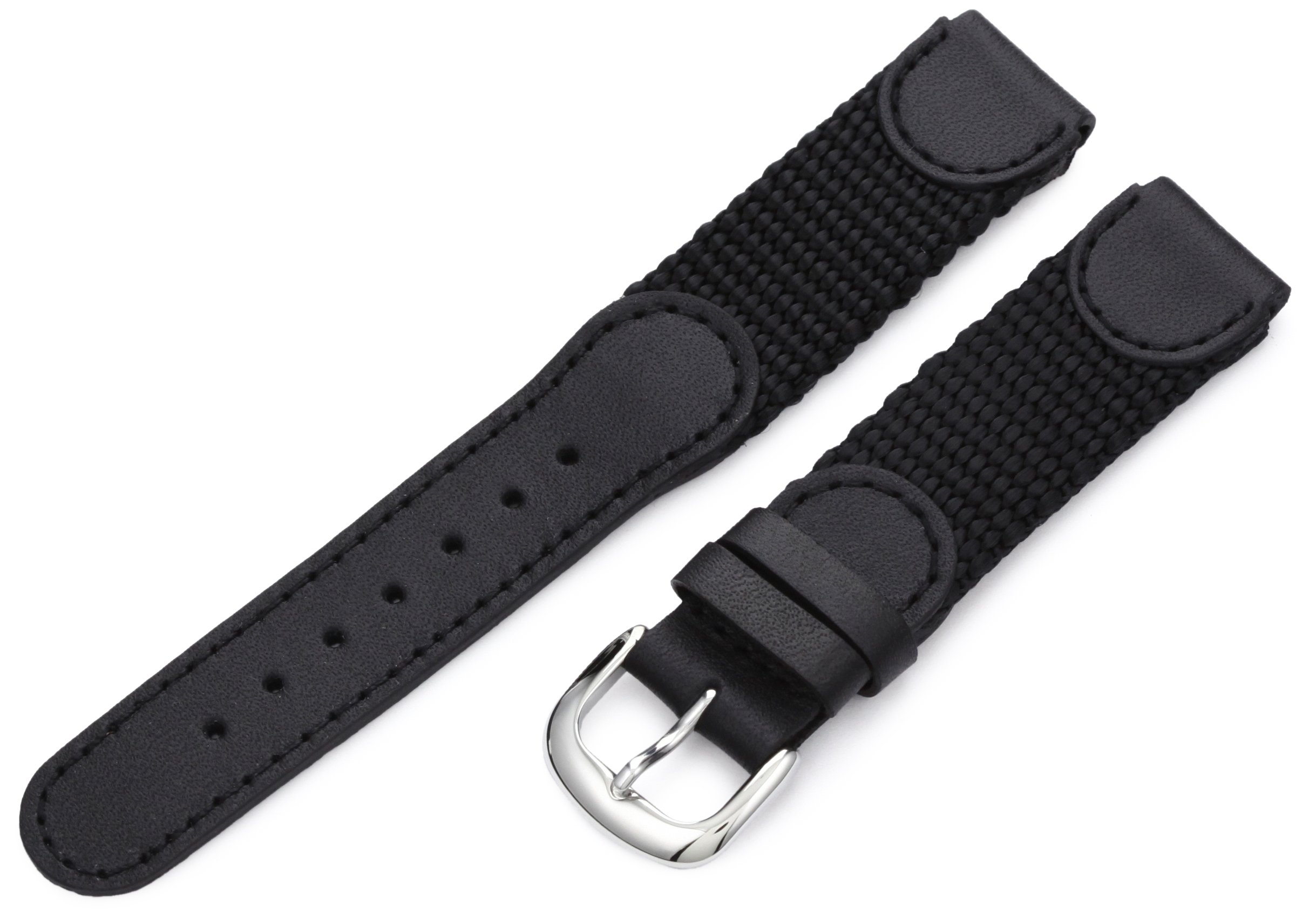 Hadley-Roma Men's Genuine Leather Watch Band MSM866LA 180 - Replacement Strap for Classic & Dress Watches - Perfect for Business, Formal & Everyday Wear