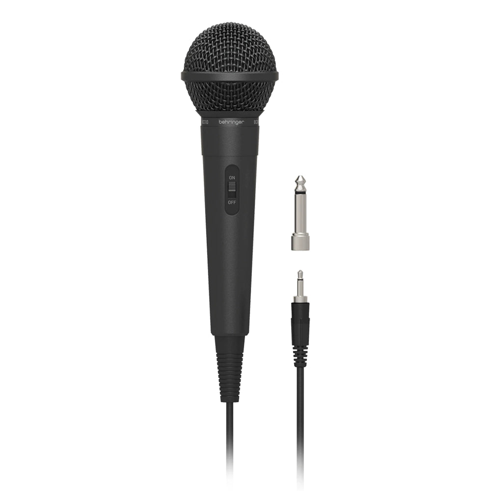 Behringer BC110 Dynamic Vocal Microphone - Professional Cardioid Mic for Live Singing, Podcasting & Studio Recording - Perfect for Performers, Streamers & Content Creators