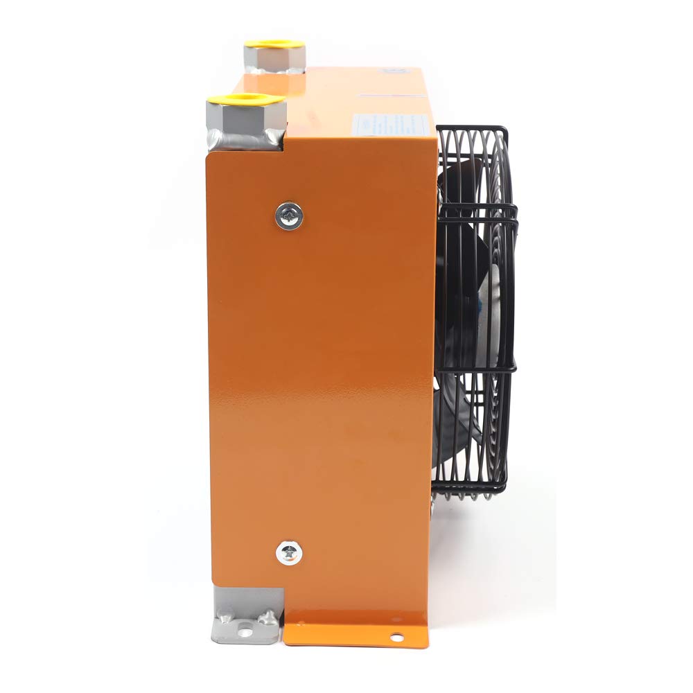 AH1012T-CA Hydraulic Oil Cooler - 100L/min High Pressure Transmission Oil Cooling System with Fan for Mobile Equipment | AC110 | Heavy Machinery, Construction Vehicles & Industrial Applications