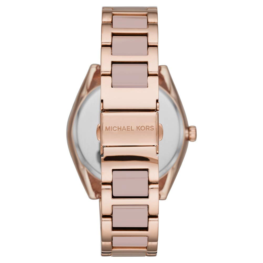 Michael Kors Janelle Women's Watch - Stainless Steel or Leather Strap, Quartz Movement | Elegant Fashion Accessory for Work, Parties & Everyday Wear