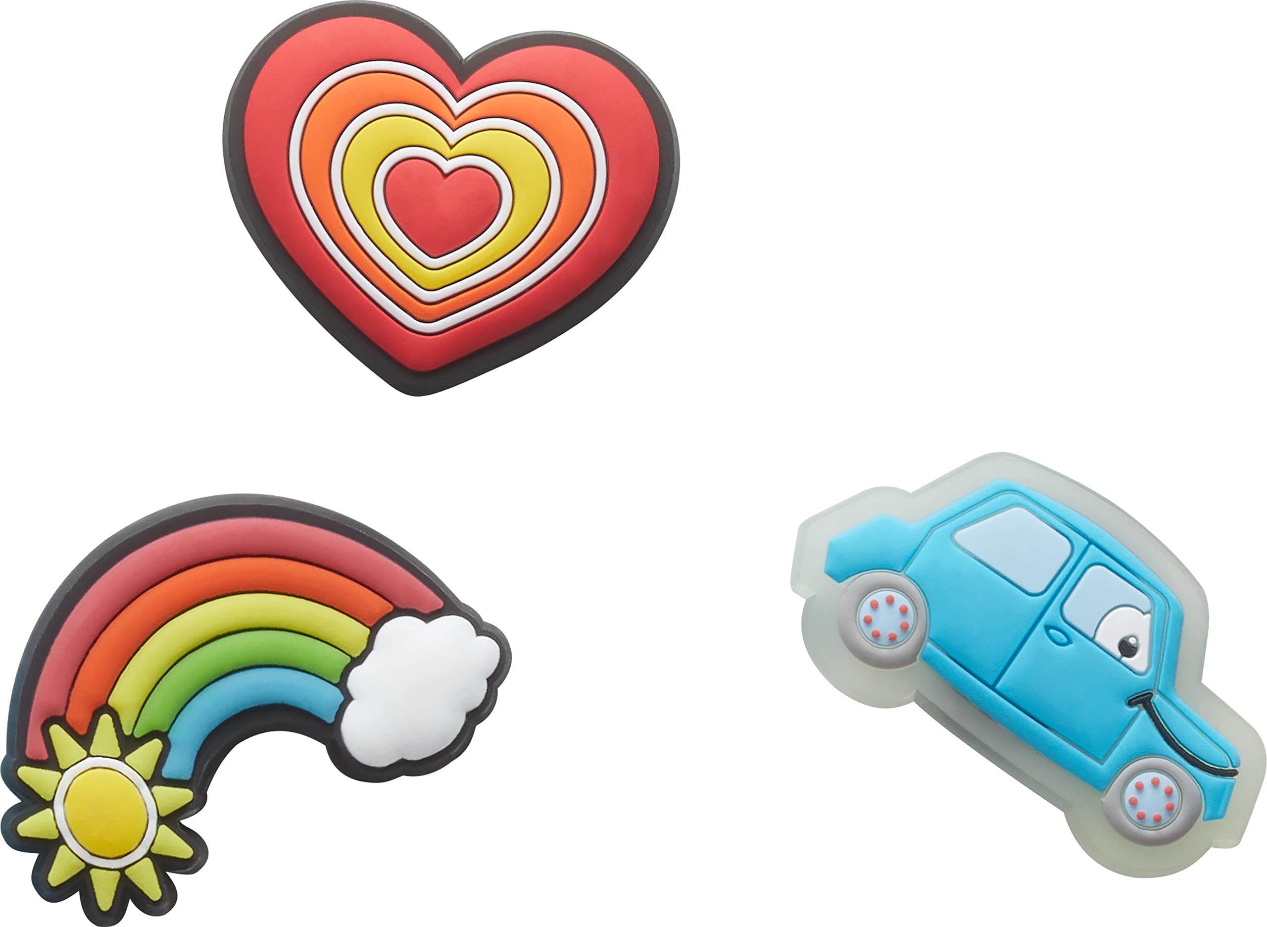 Crocs 5-Pack Animal Shoe Charms | Jibbitz Shoe Accessories for Crocs Clogs | Fun & Customizable Decor for Kids & Adults | Perfect for School, Beach & Everyday Wear
