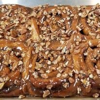 Gourmet Pecan Caramel Sticky Buns Cinnamon Rolls - 12 Pack (6 oz Each) | Fresh Baked Breakfast Pastries, Holiday Brunch Treats & Coffee Pairing Desserts