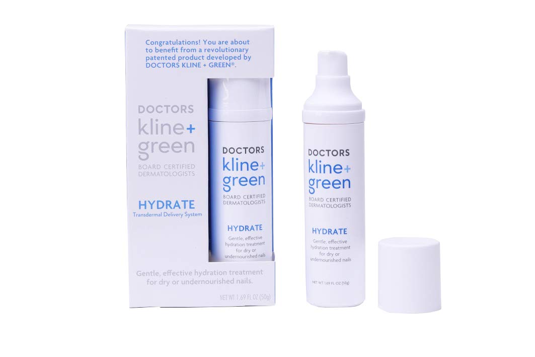 Drs. Kline + Green Hydrate Damaged Nail Treatment 1.69 oz - Repair & Strengthen Brittle Nails for Healthy, Beautiful Hands - Perfect for Salon & Home Nail Care