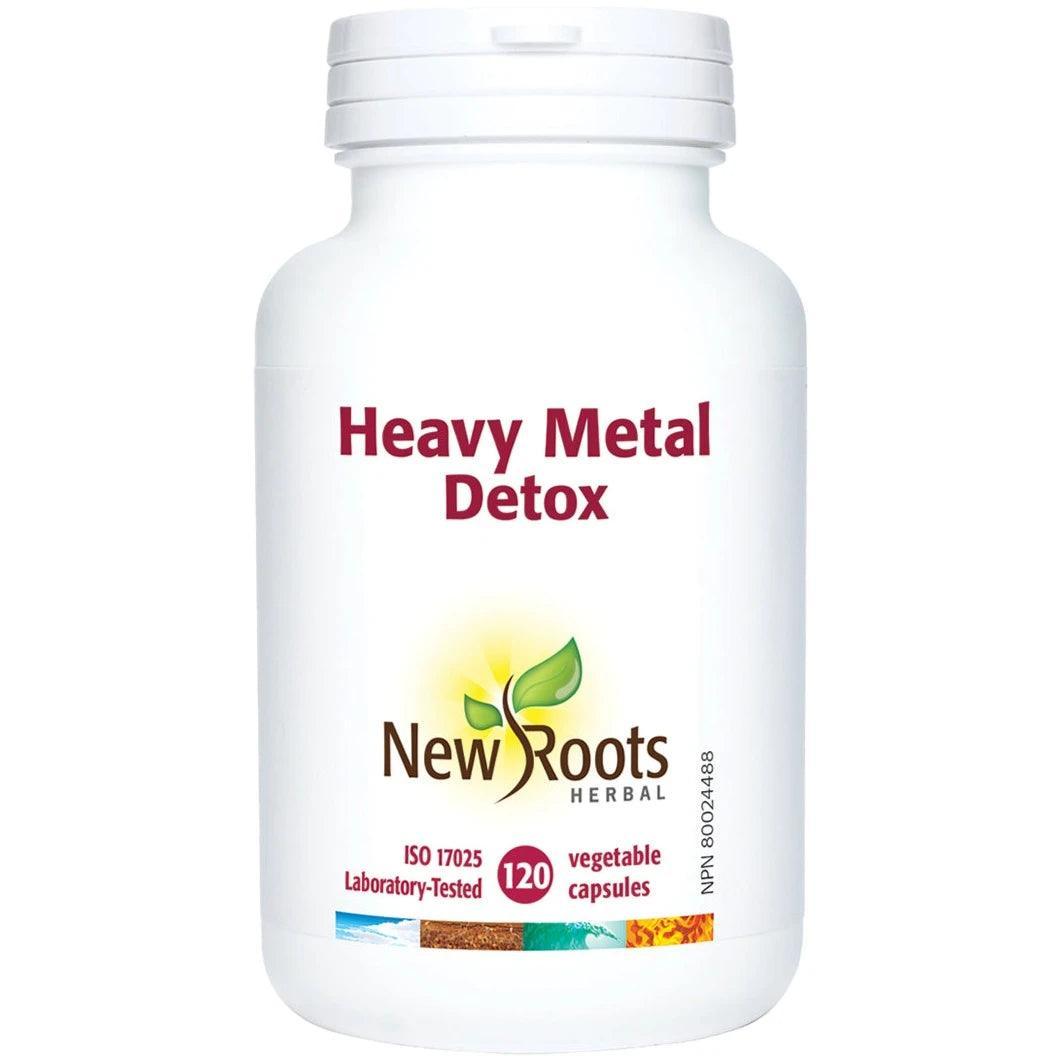 New Roots Heavy Metal Detox Supplement - 120 Veggie Capsules for Natural Toxin Removal | Supports Liver Health & Body Cleansing - Ideal for Detox Programs & Wellness Routines