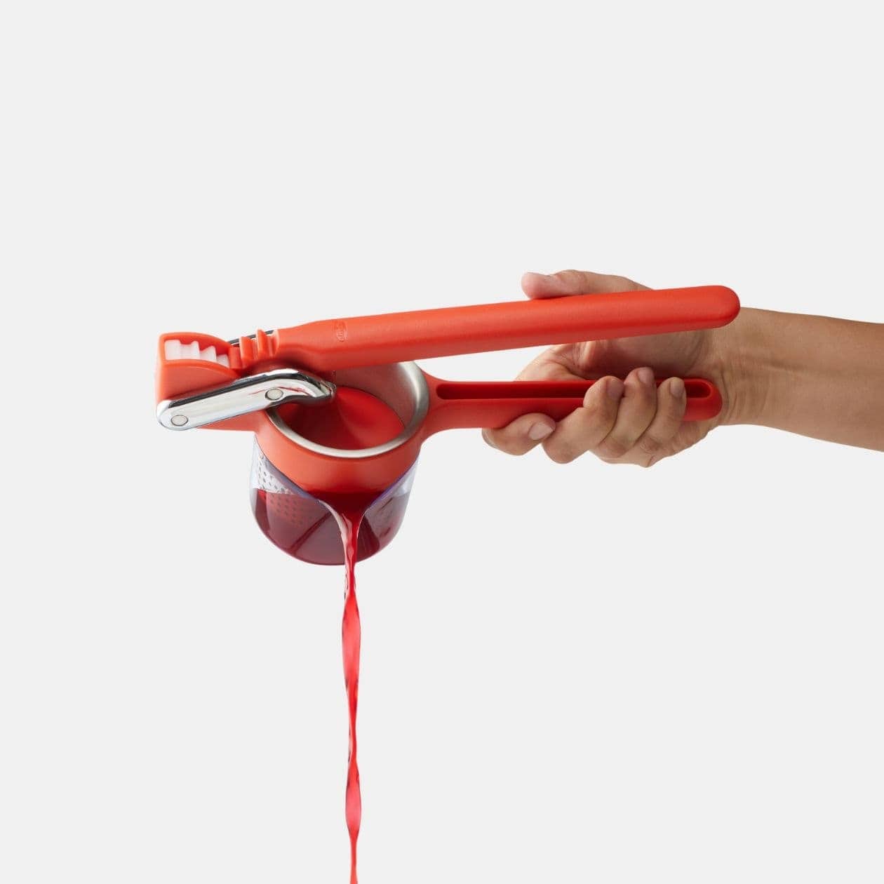 Chef'n Fresh Force Citrus Juicer - Manual Orange Lemon Lime Squeezer for Fresh Juice - Perfect for Breakfast, Cocktails & Healthy Drinks